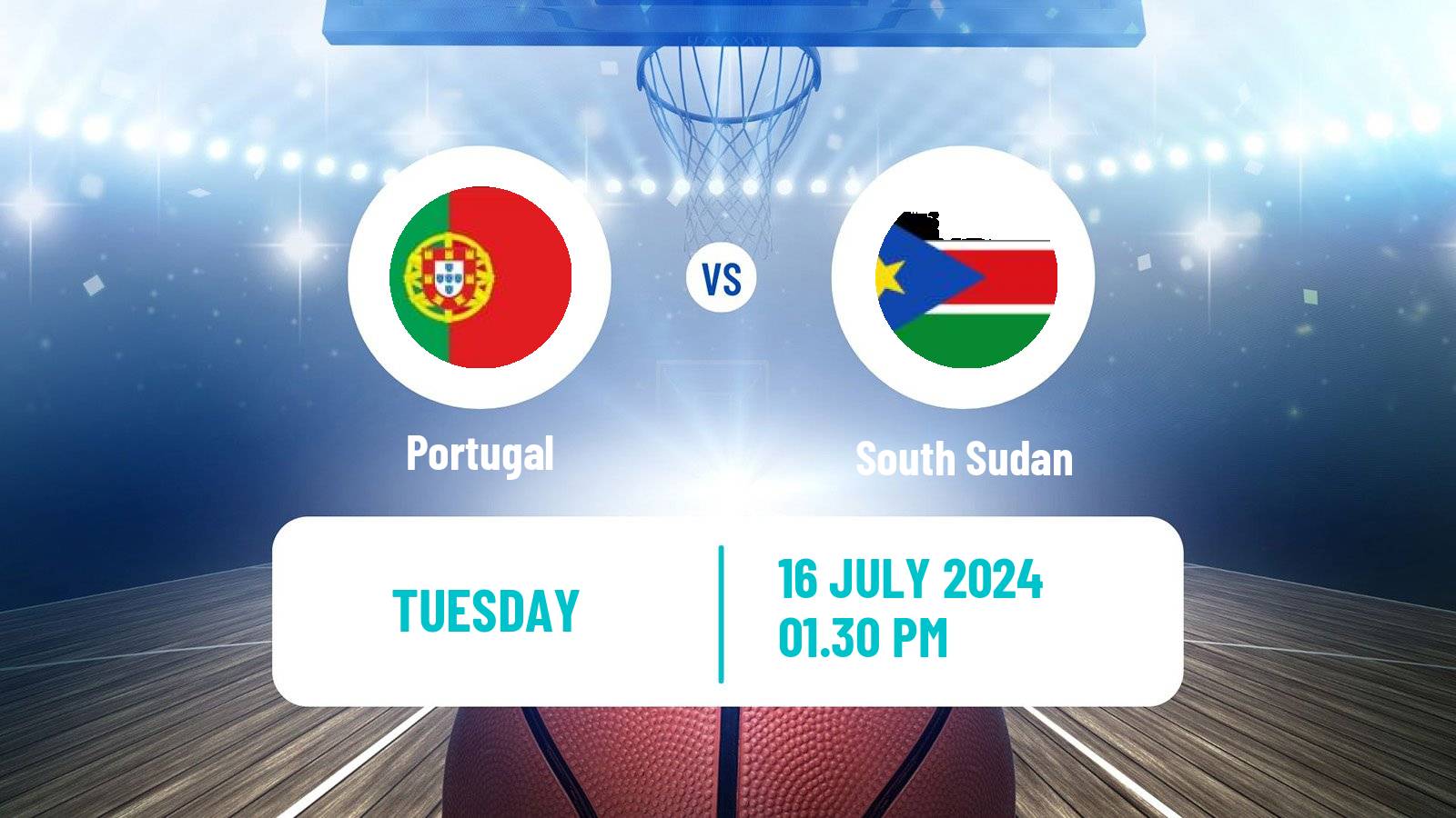 Basketball Friendly International Basketball Portugal - South Sudan