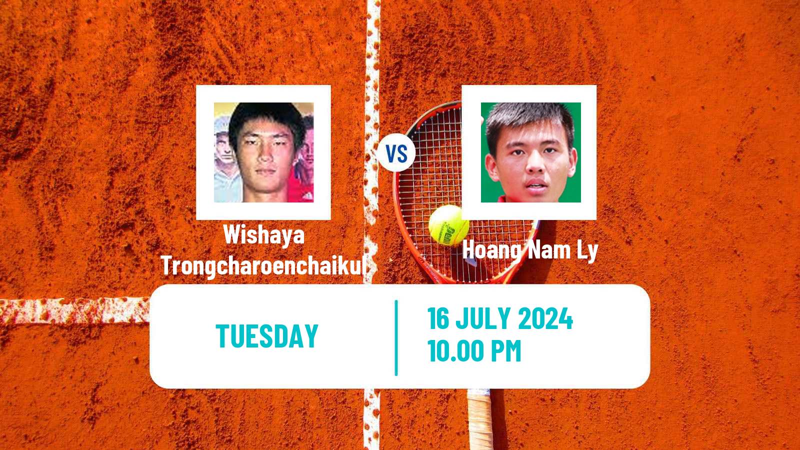 Tennis ITF M25 Tianjin 2 Men Wishaya Trongcharoenchaikul - Hoang Nam Ly