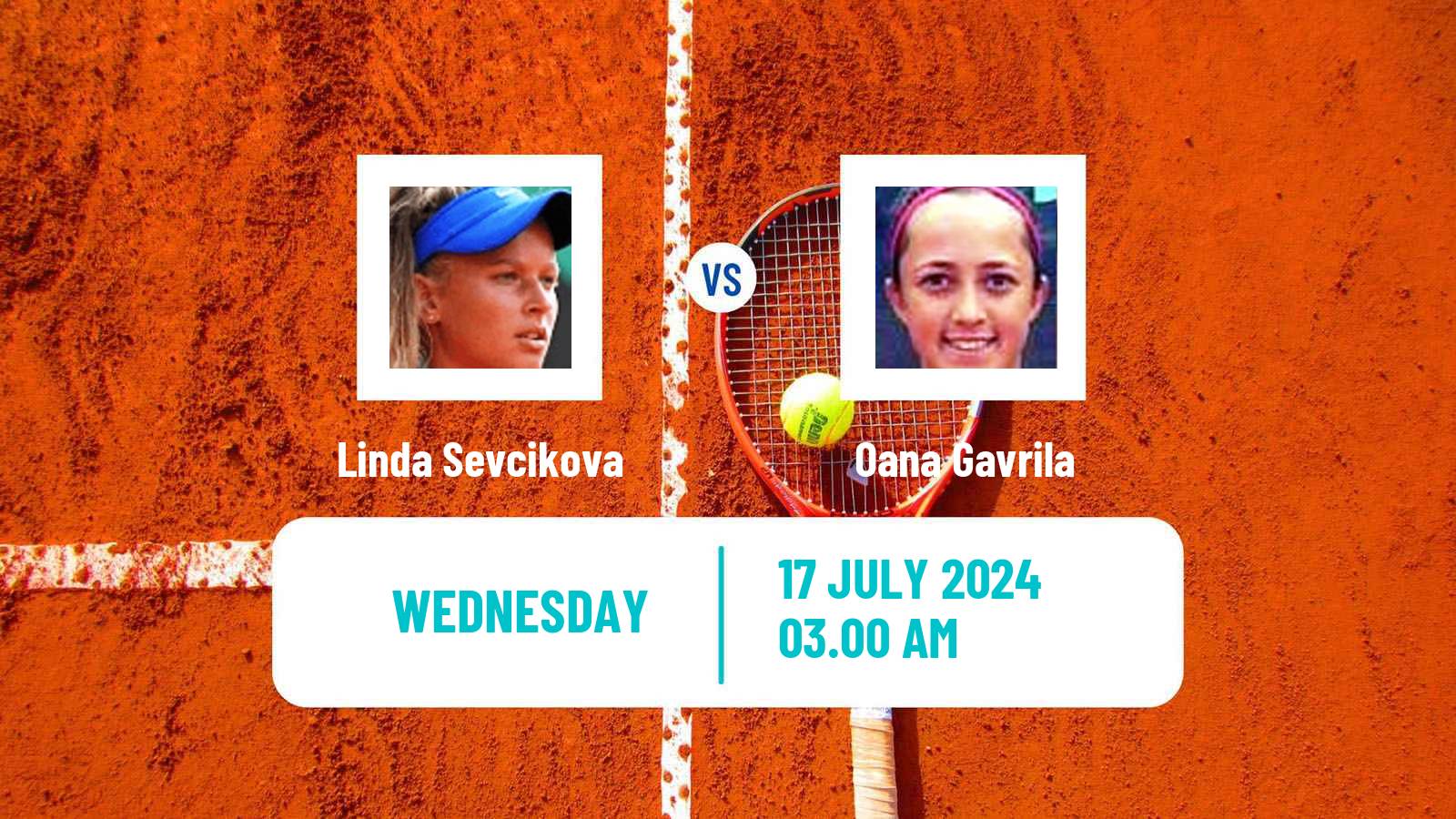 Tennis ITF W15 Krsko Women Linda Sevcikova - Oana Gavrila