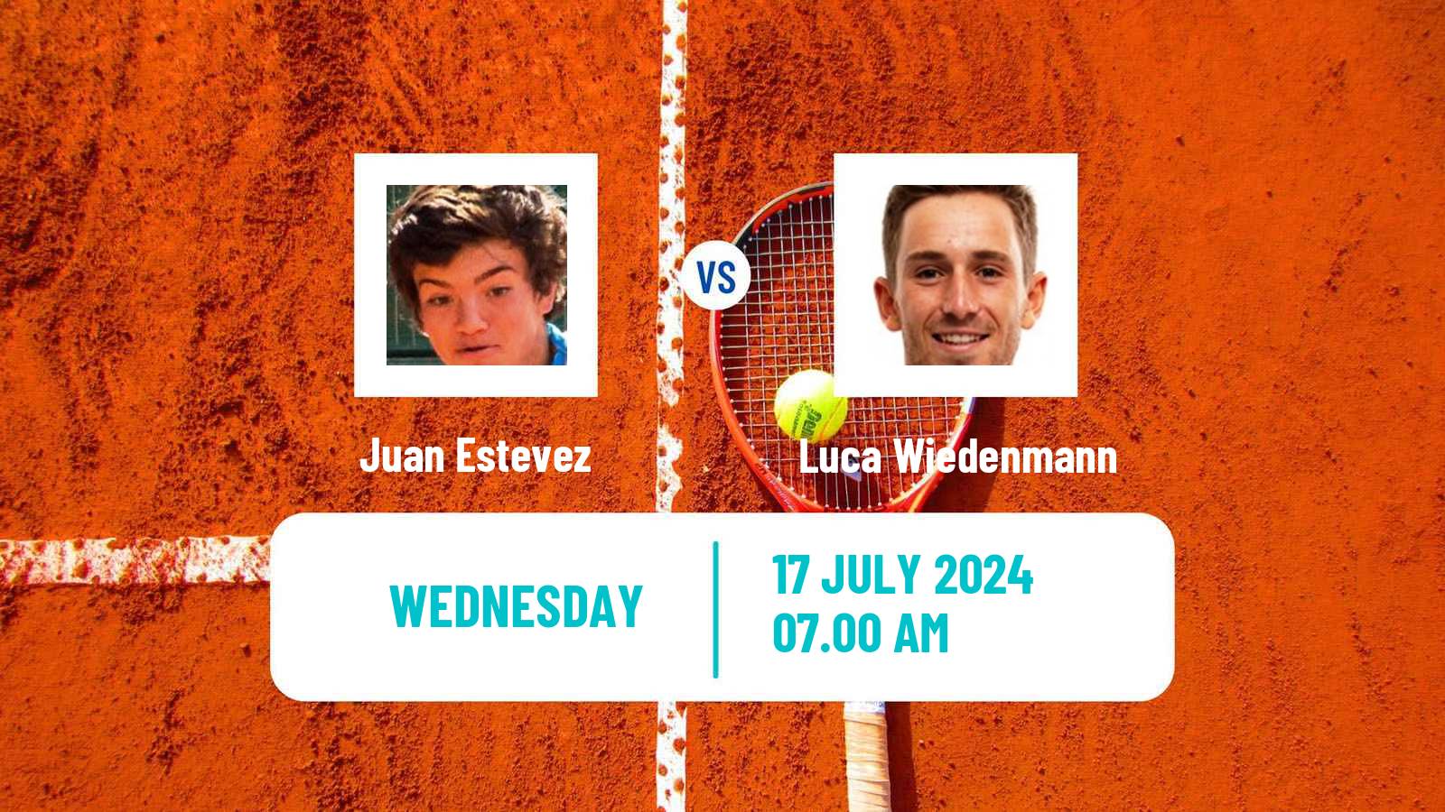 Tennis ITF M15 Slovenska Bistrica Men Juan Estevez - Luca Wiedenmann