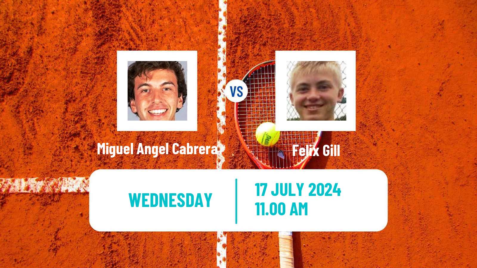 Tennis ITF M25 Gandia Men Miguel Angel Cabrera - Felix Gill