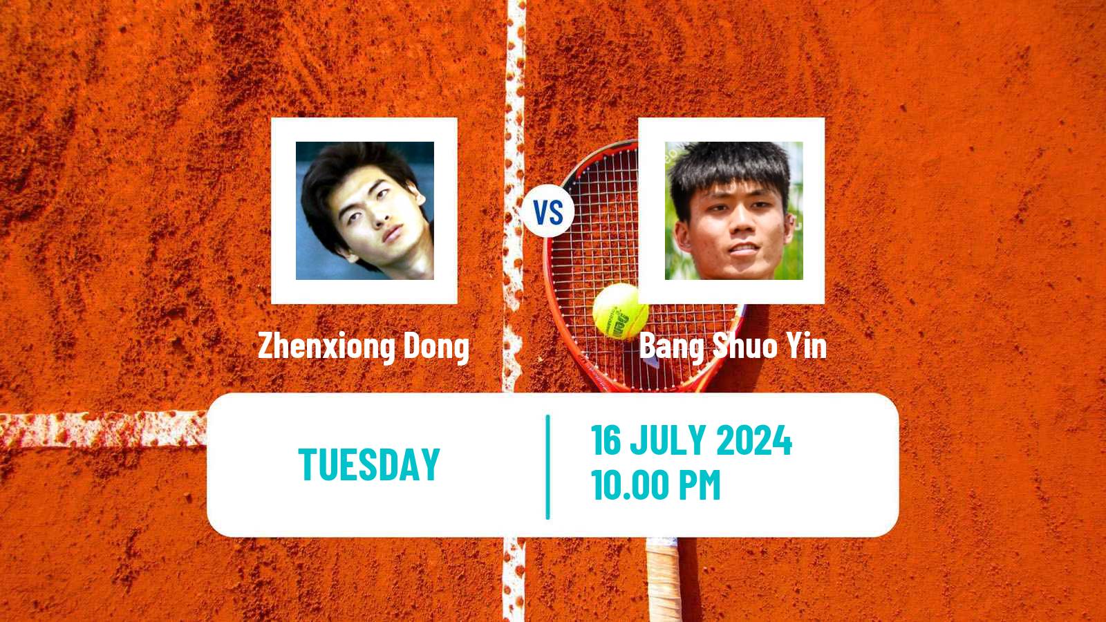 Tennis ITF M25 Tianjin 2 Men Zhenxiong Dong - Bang Shuo Yin