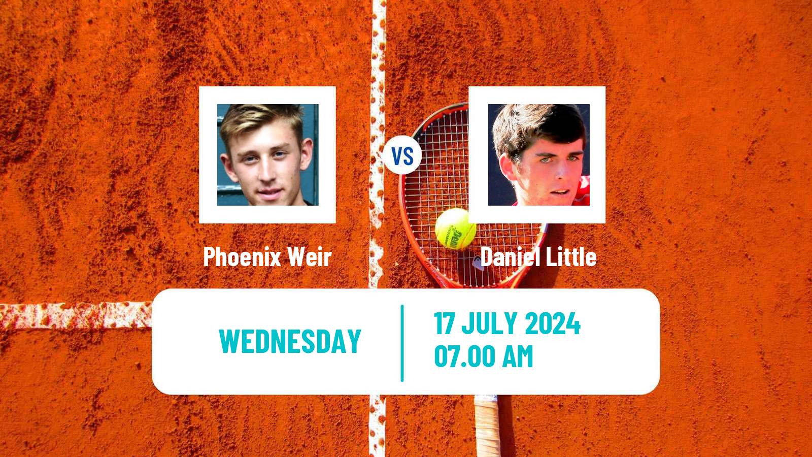 Tennis ITF M25 Nottingham 4 Men Phoenix Weir - Daniel Little