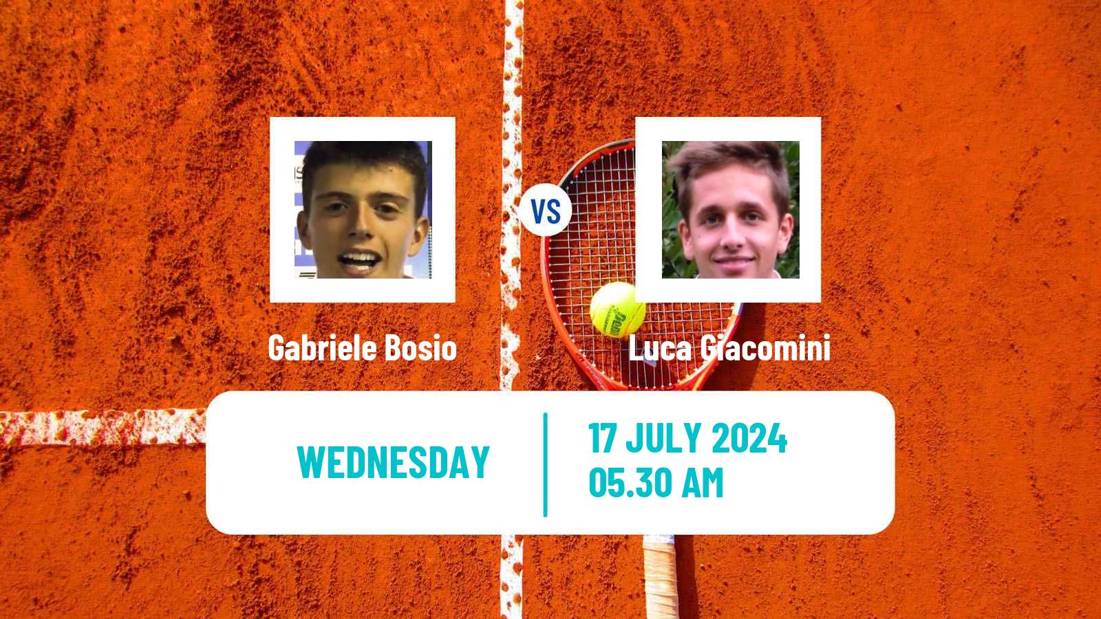 Tennis ITF M15 Slovenska Bistrica Men Gabriele Bosio - Luca Giacomini