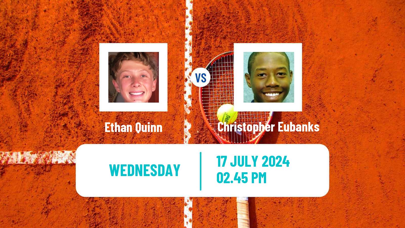 Tennis ATP Newport Ethan Quinn - Christopher Eubanks