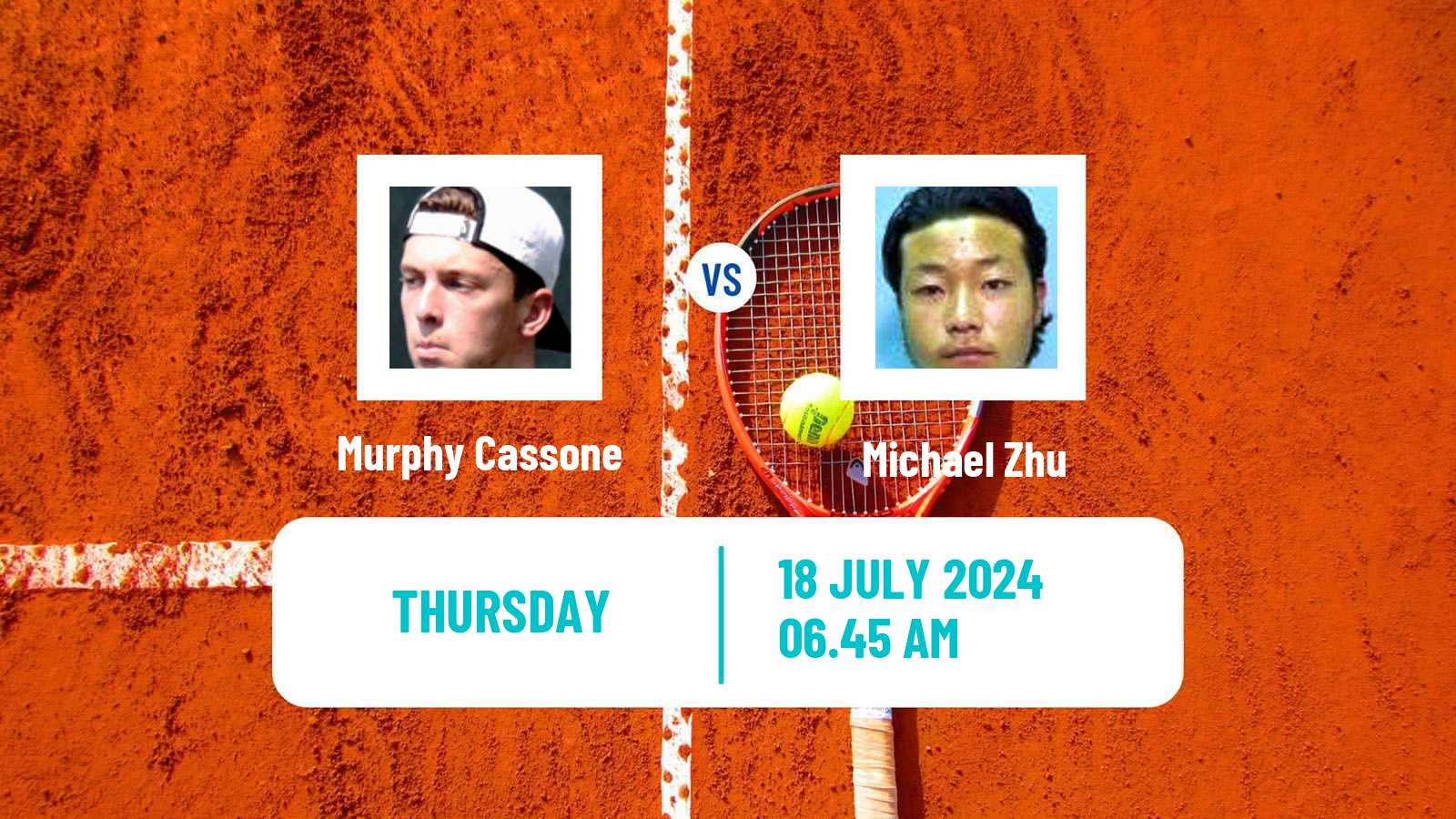 Tennis ITF M25 Nottingham 4 Men Murphy Cassone - Michael Zhu