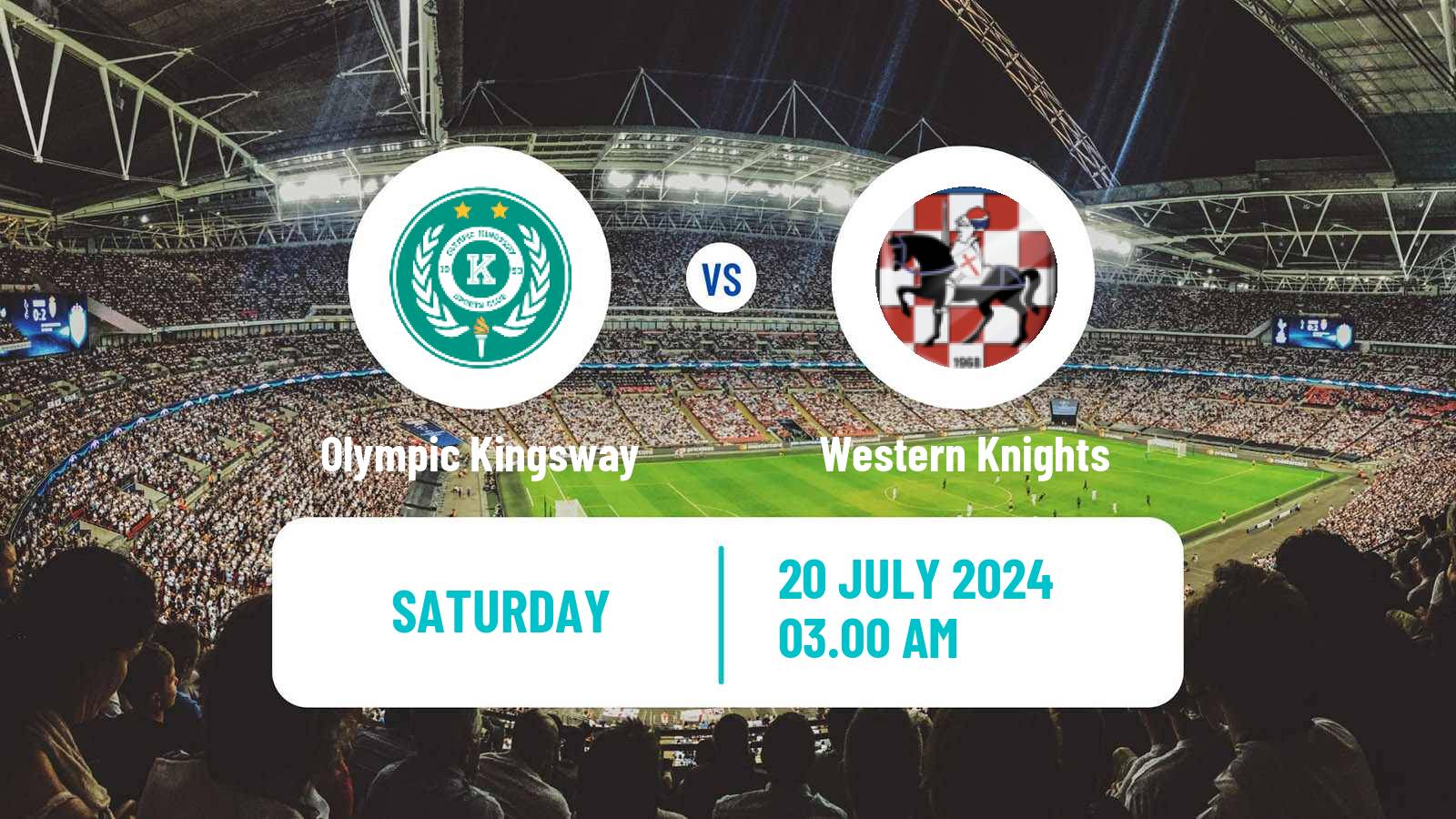 Soccer Australian NPL Western Australia Olympic Kingsway - Western Knights