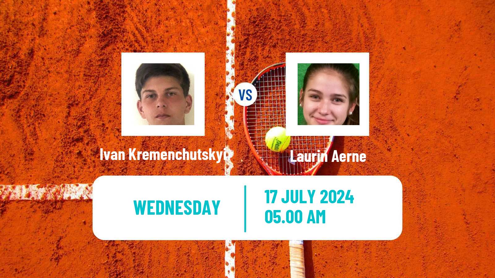 Tennis ITF M25 Telfs Men Ivan Kremenchutskyi - Laurin Aerne