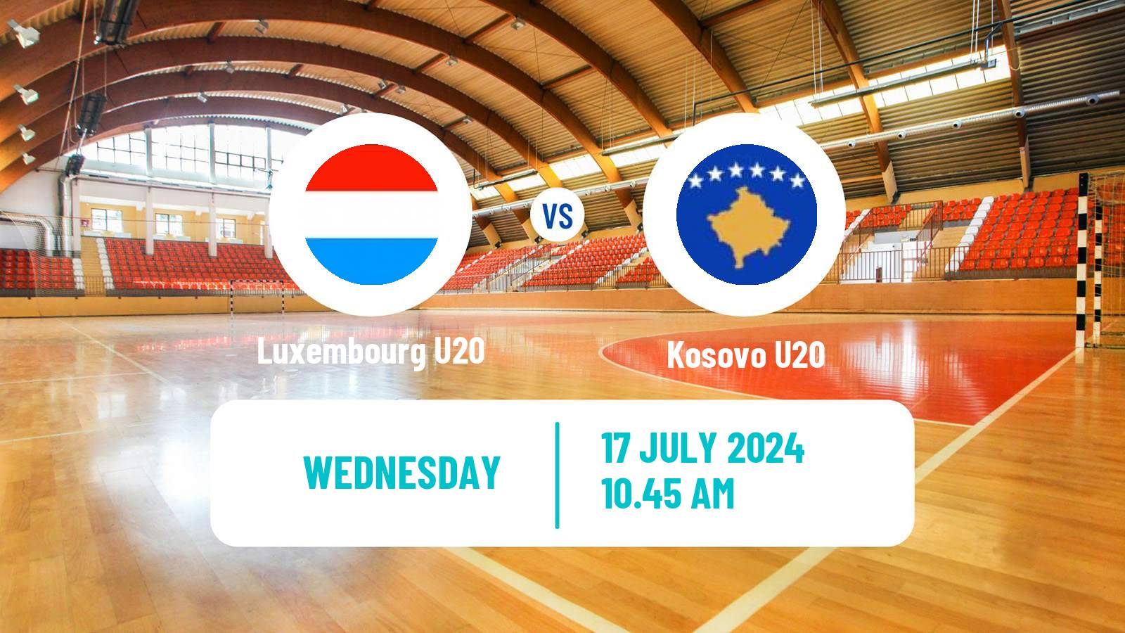 Handball European Championship U20 B Handball Luxembourg U20 - Kosovo U20