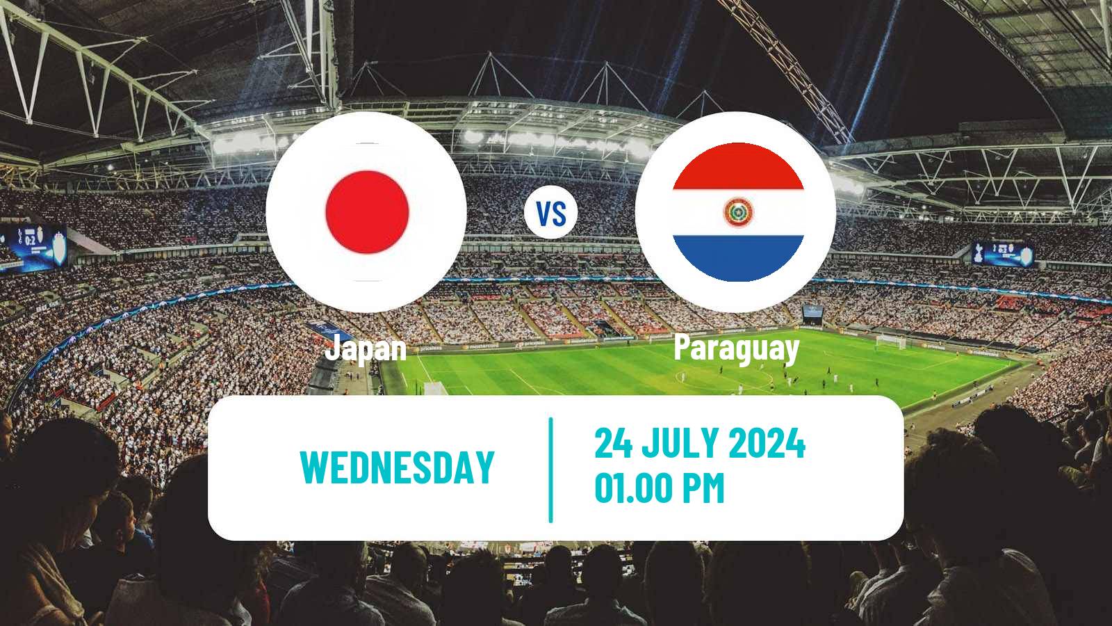 Soccer Olympic Games - Football Japan - Paraguay