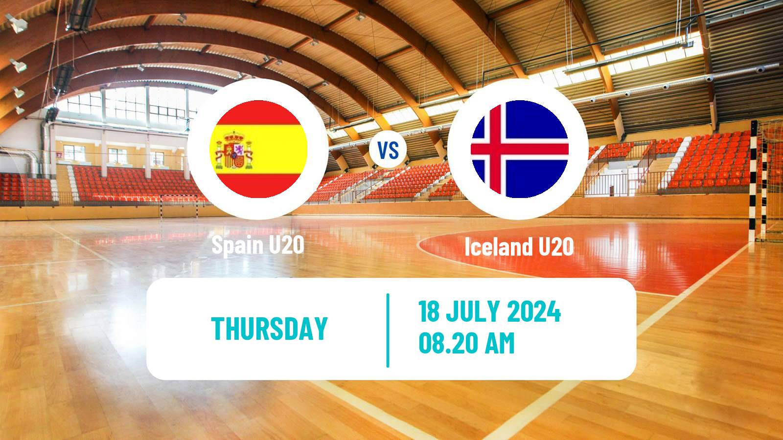 Handball European Championship U20 Handball Spain U20 - Iceland U20