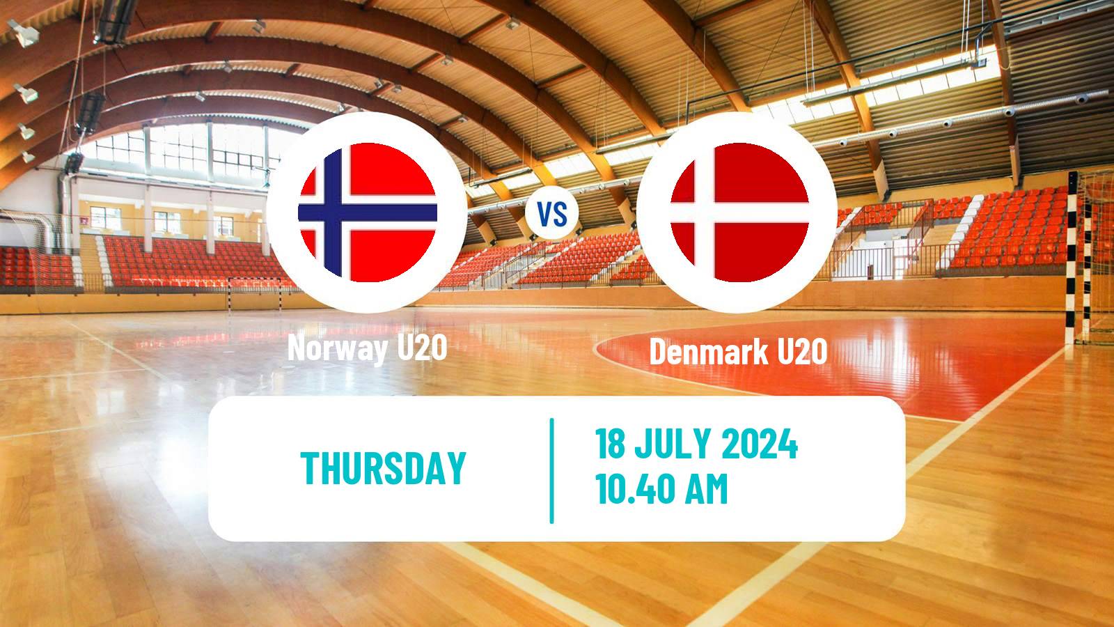 Handball European Championship U20 Handball Norway U20 - Denmark U20