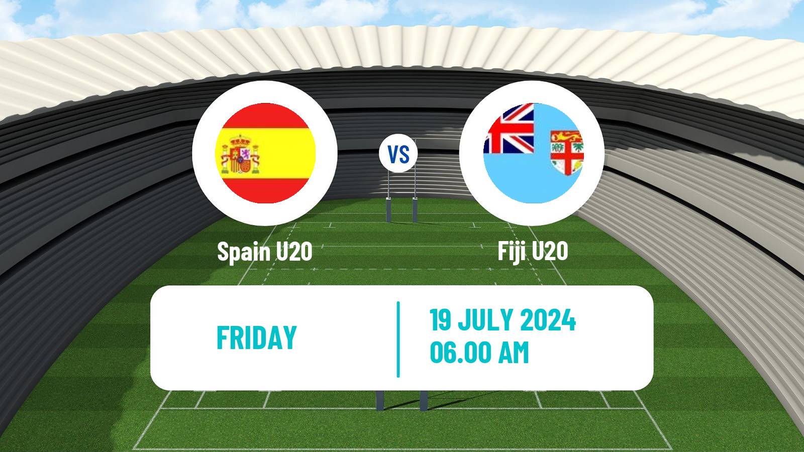 Rugby union World Championship U20 Rugby Union Spain U20 - Fiji U20