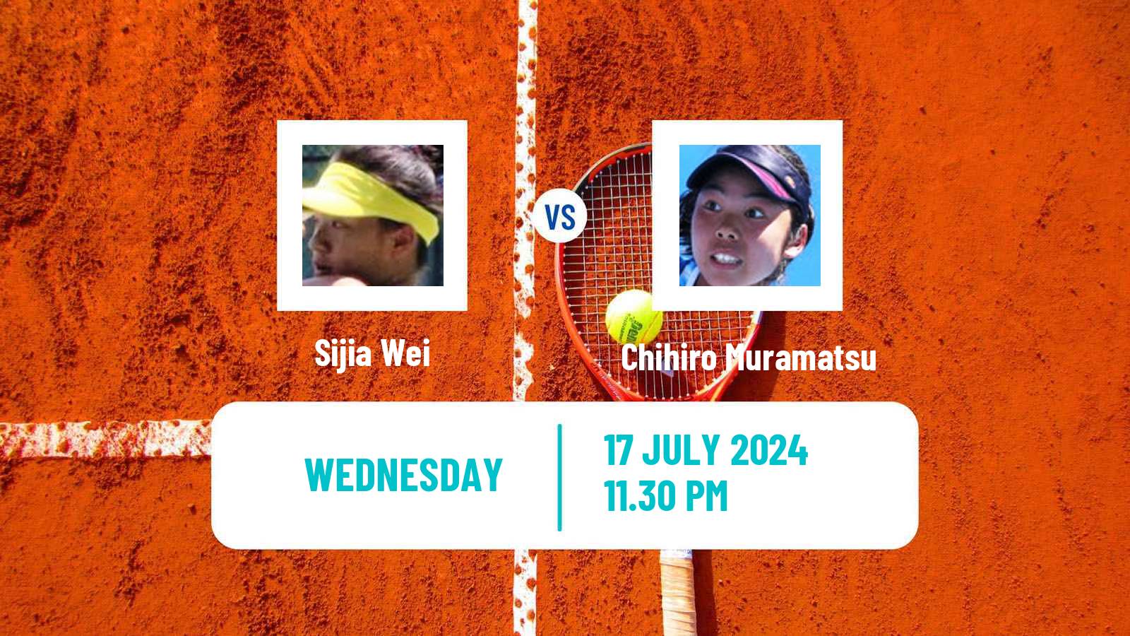 Tennis ITF W35 Tianjin 2 Women Sijia Wei - Chihiro Muramatsu