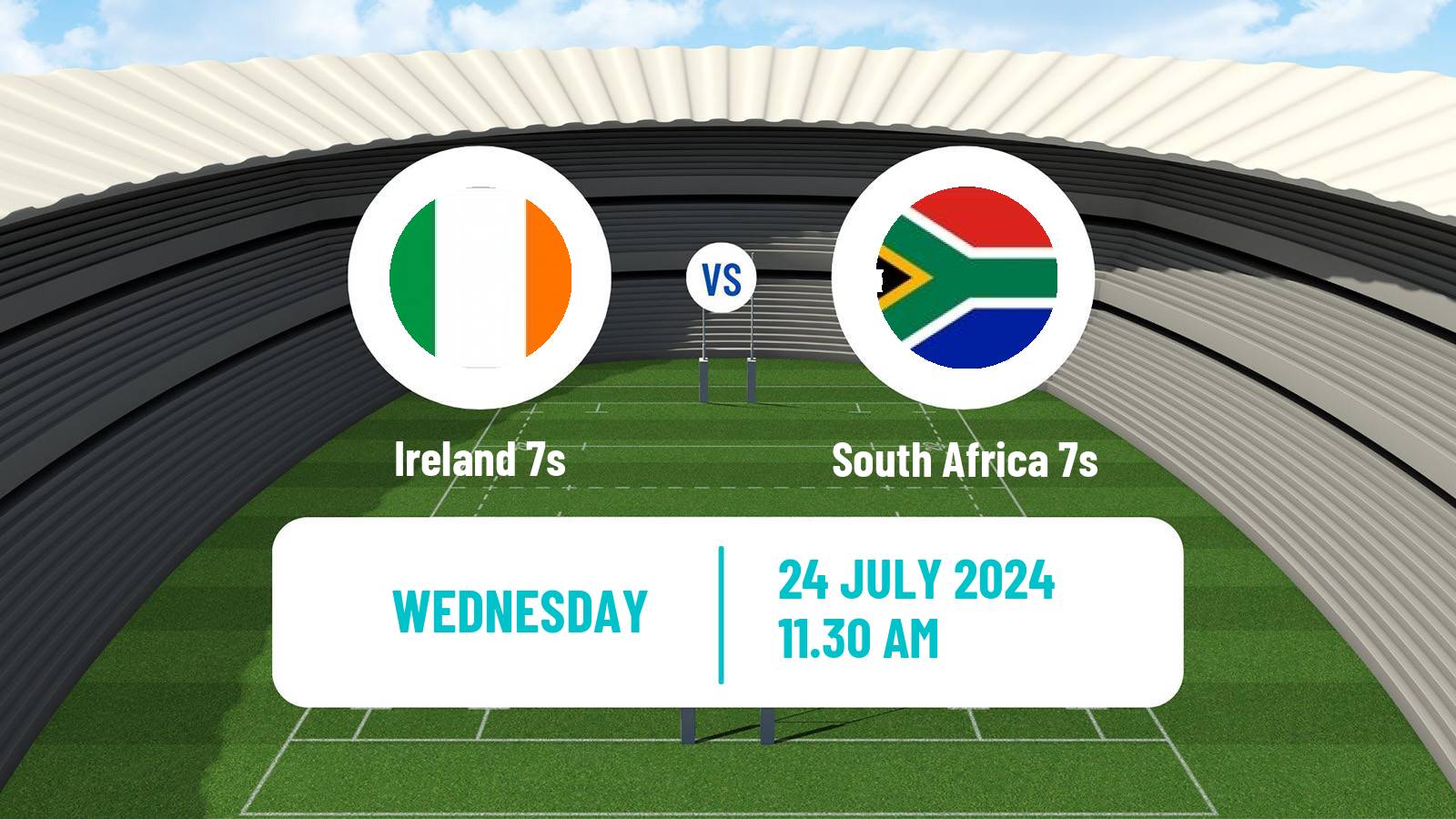 Rugby union Olympic Games 7s Rugby Ireland 7s - South Africa 7s