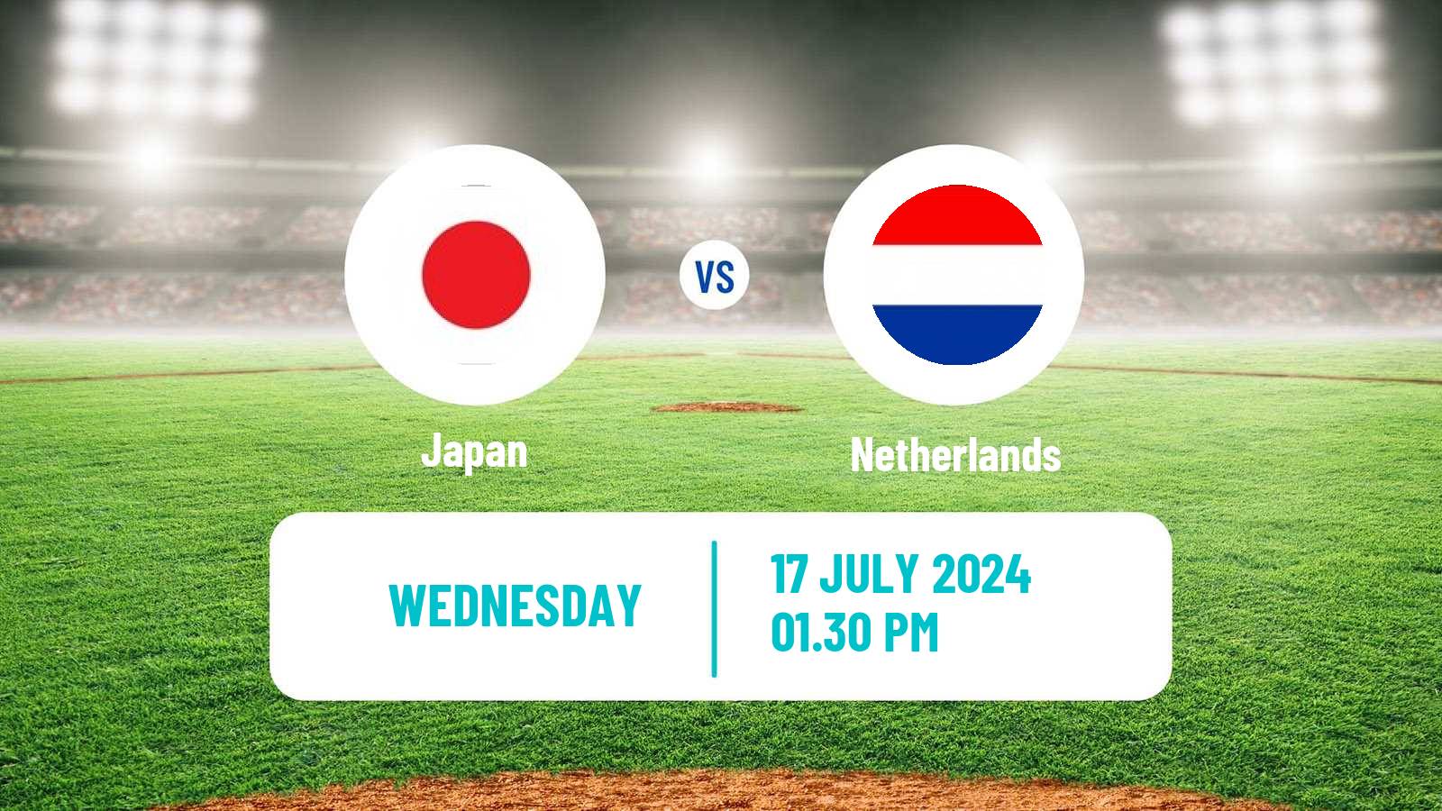 Baseball Friendly International Baseball Japan - Netherlands