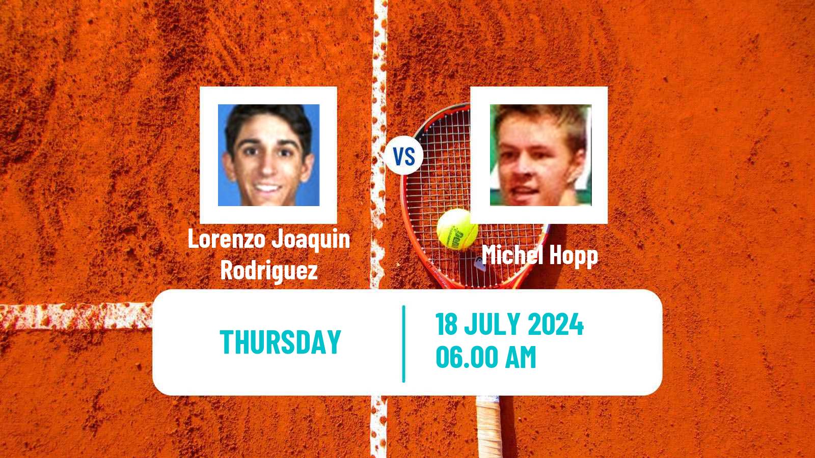 Tennis ITF M15 Uslar Men Lorenzo Joaquin Rodriguez - Michel Hopp