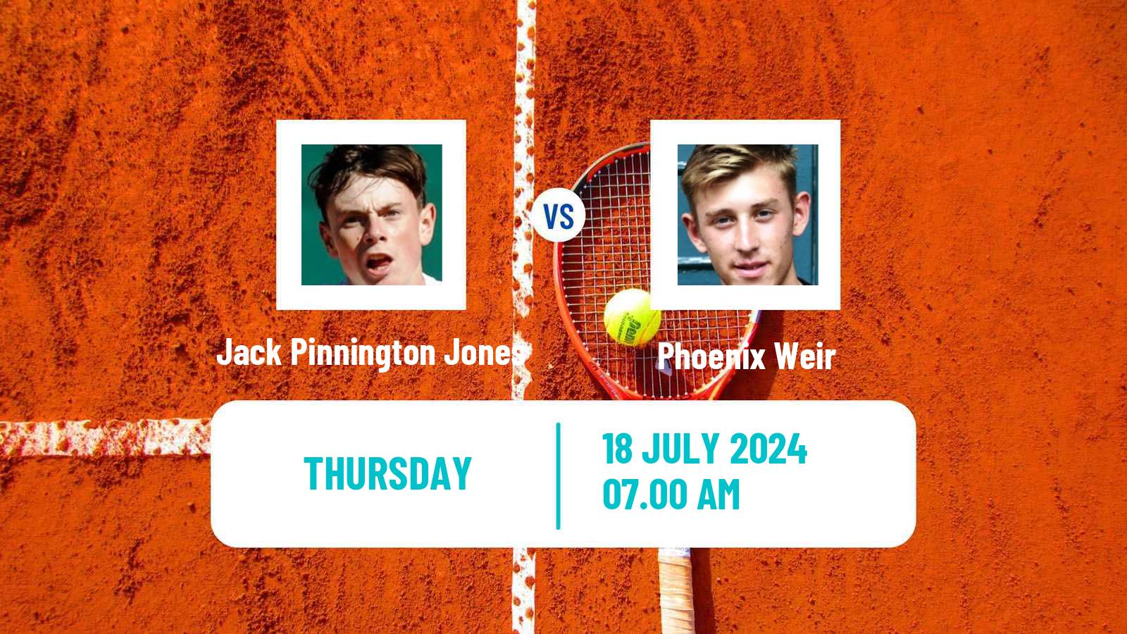 Tennis ITF M25 Nottingham 4 Men Jack Pinnington Jones - Phoenix Weir