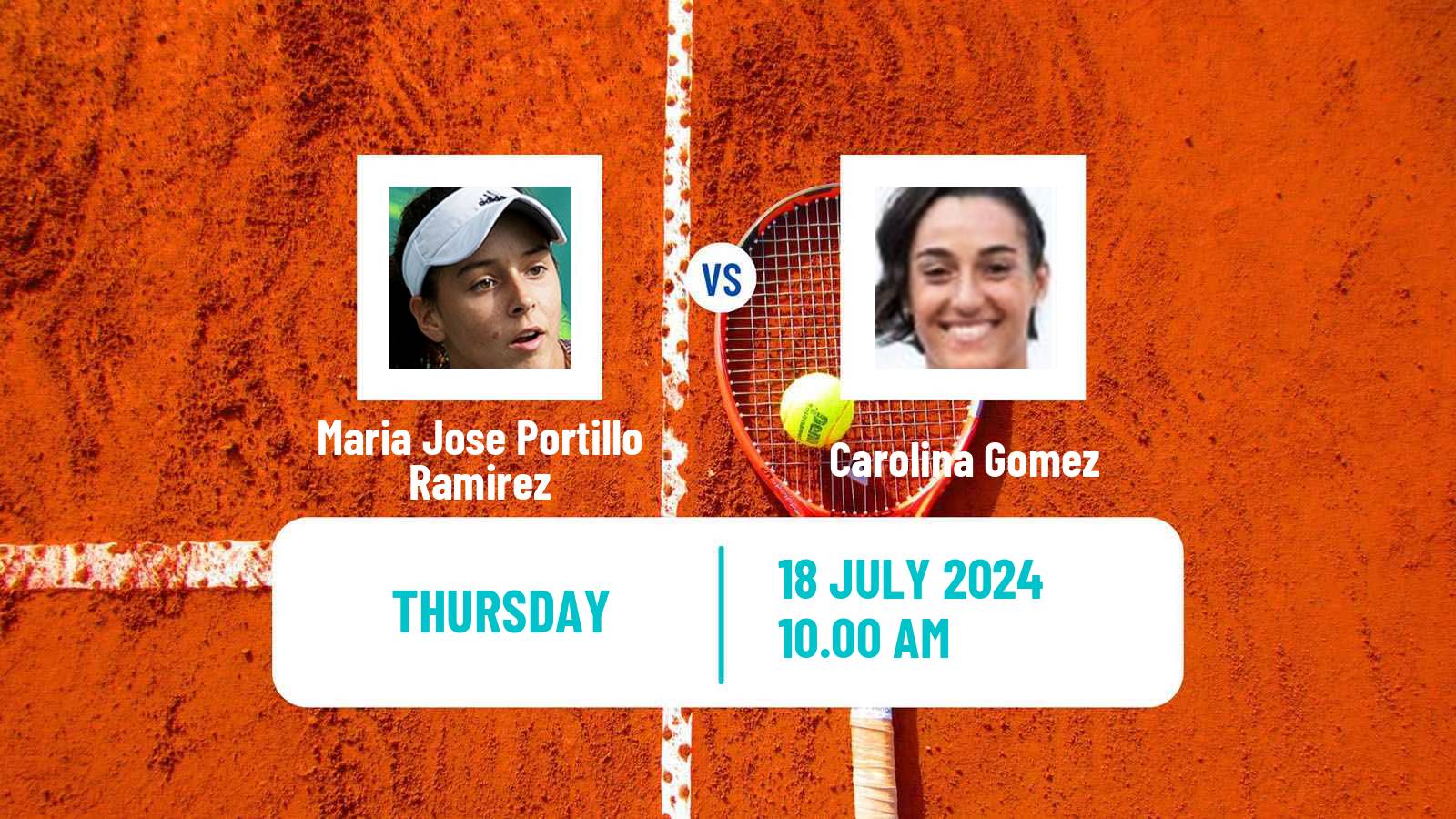Tennis ITF W100 Vitoria Gasteiz Women Maria Jose Portillo Ramirez - Carolina Gomez