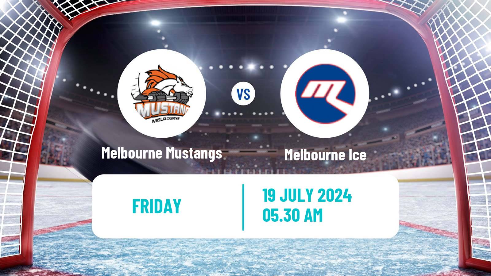 Hockey Australian Ice Hockey League Melbourne Mustangs - Melbourne Ice