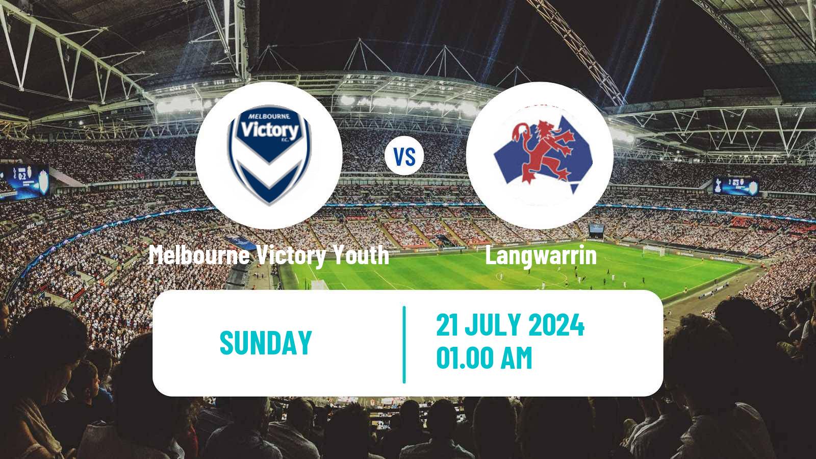 Soccer Australian Victoria Premier League Melbourne Victory Youth - Langwarrin