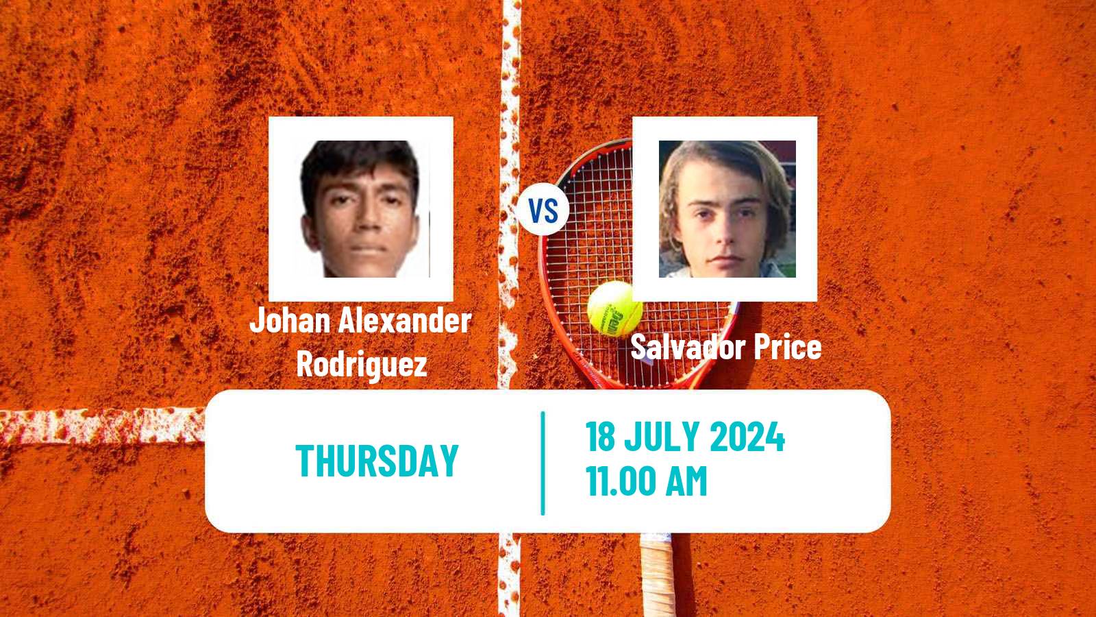 Tennis ITF M15 Huamantla Men Johan Alexander Rodriguez - Salvador Price