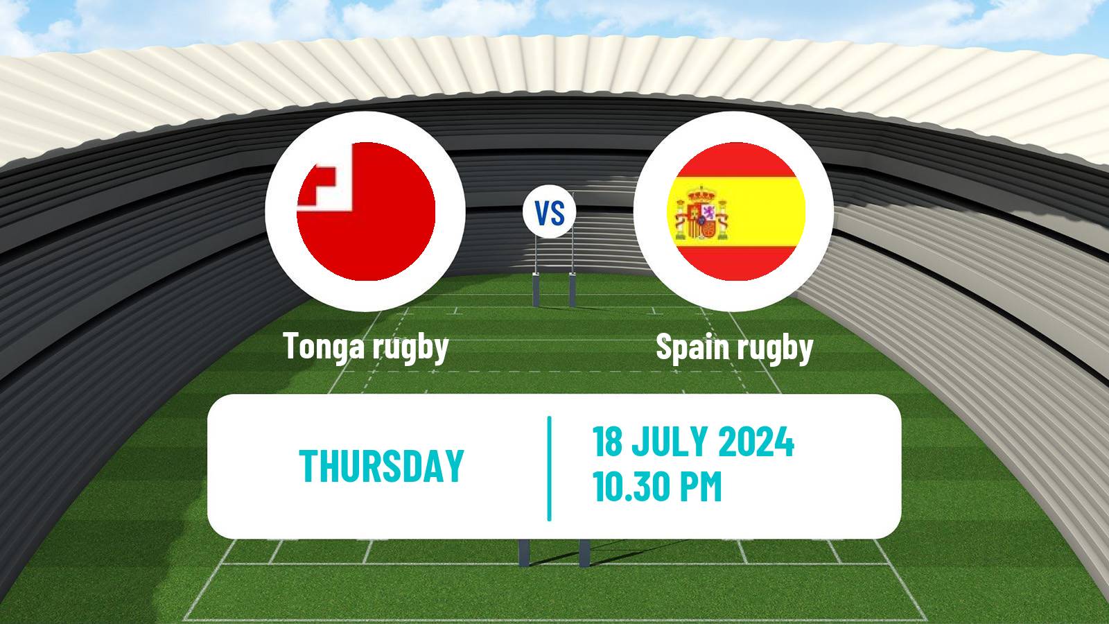 Rugby union Friendly International Rugby Union Tonga - Spain