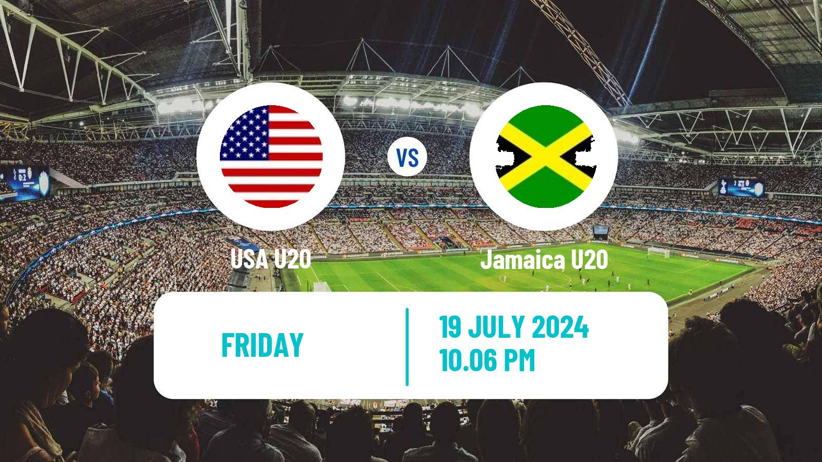 Soccer CONCACAF Championship U20 USA U20 - Jamaica U20