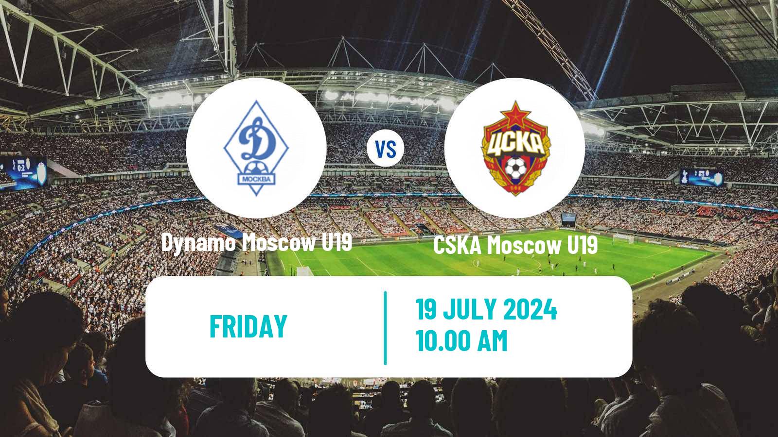 Soccer Russian Youth League Dynamo Moscow U19 - CSKA Moscow U19