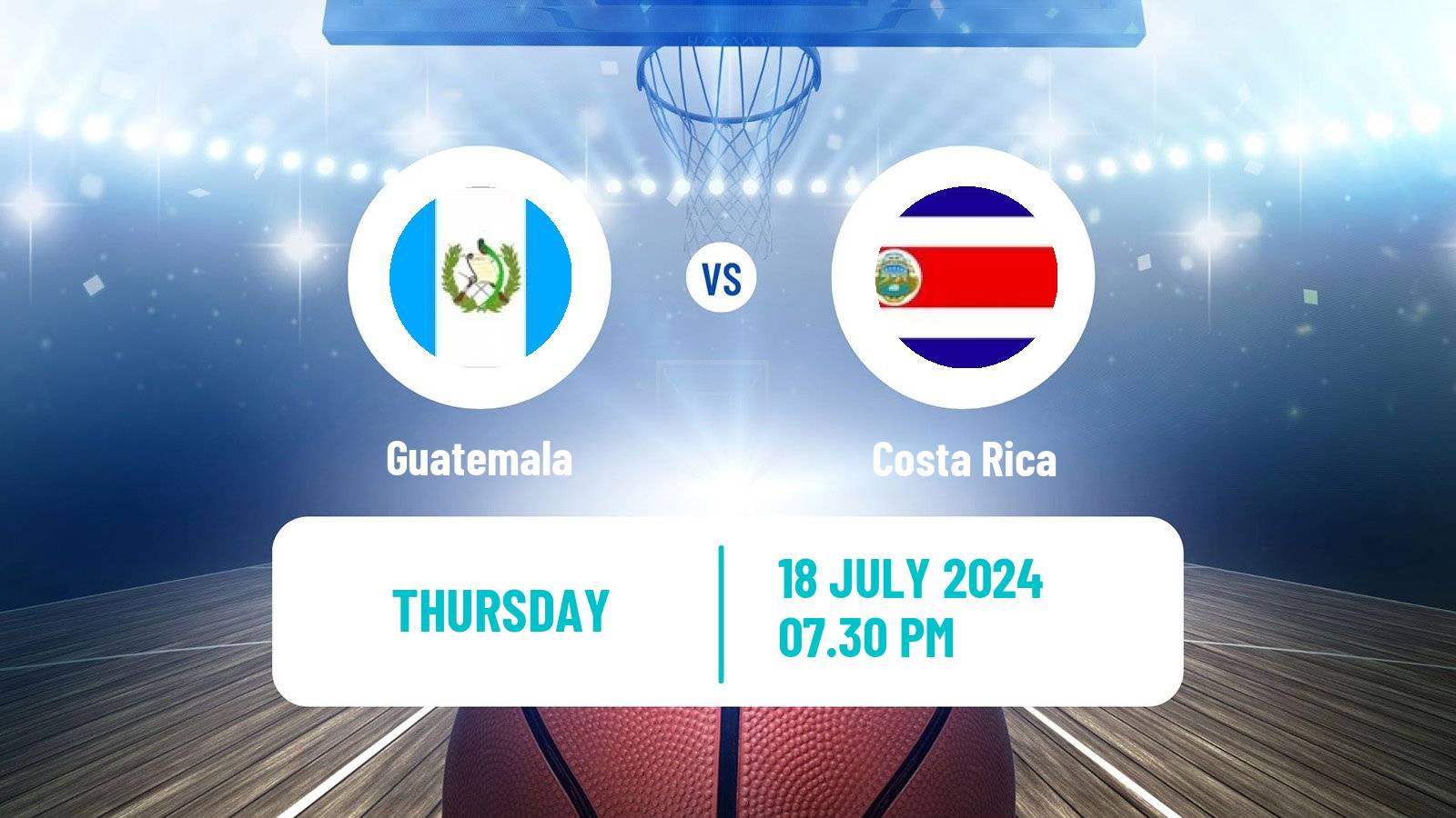 Basketball World Championship Basketball Guatemala - Costa Rica