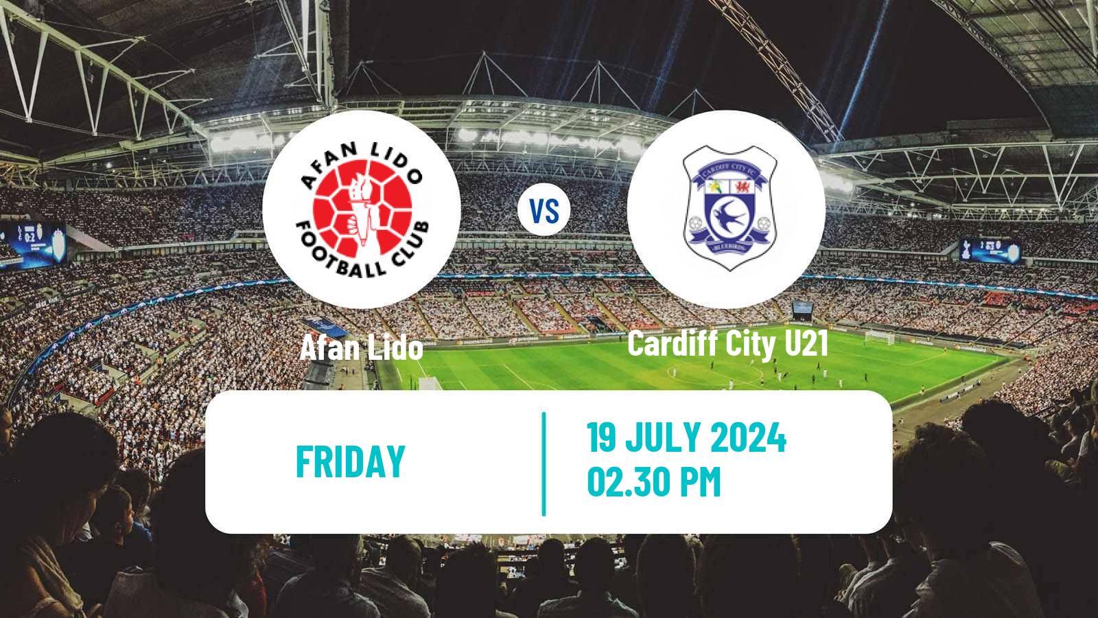 Soccer Welsh League Cup Afan Lido - Cardiff City U21