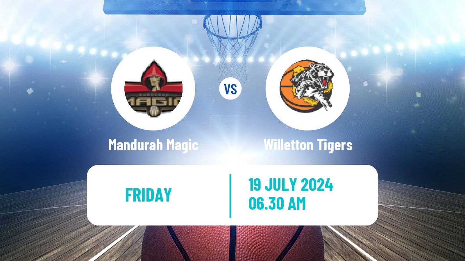 Basketball Australian NBL1 West Women Mandurah Magic - Willetton Tigers