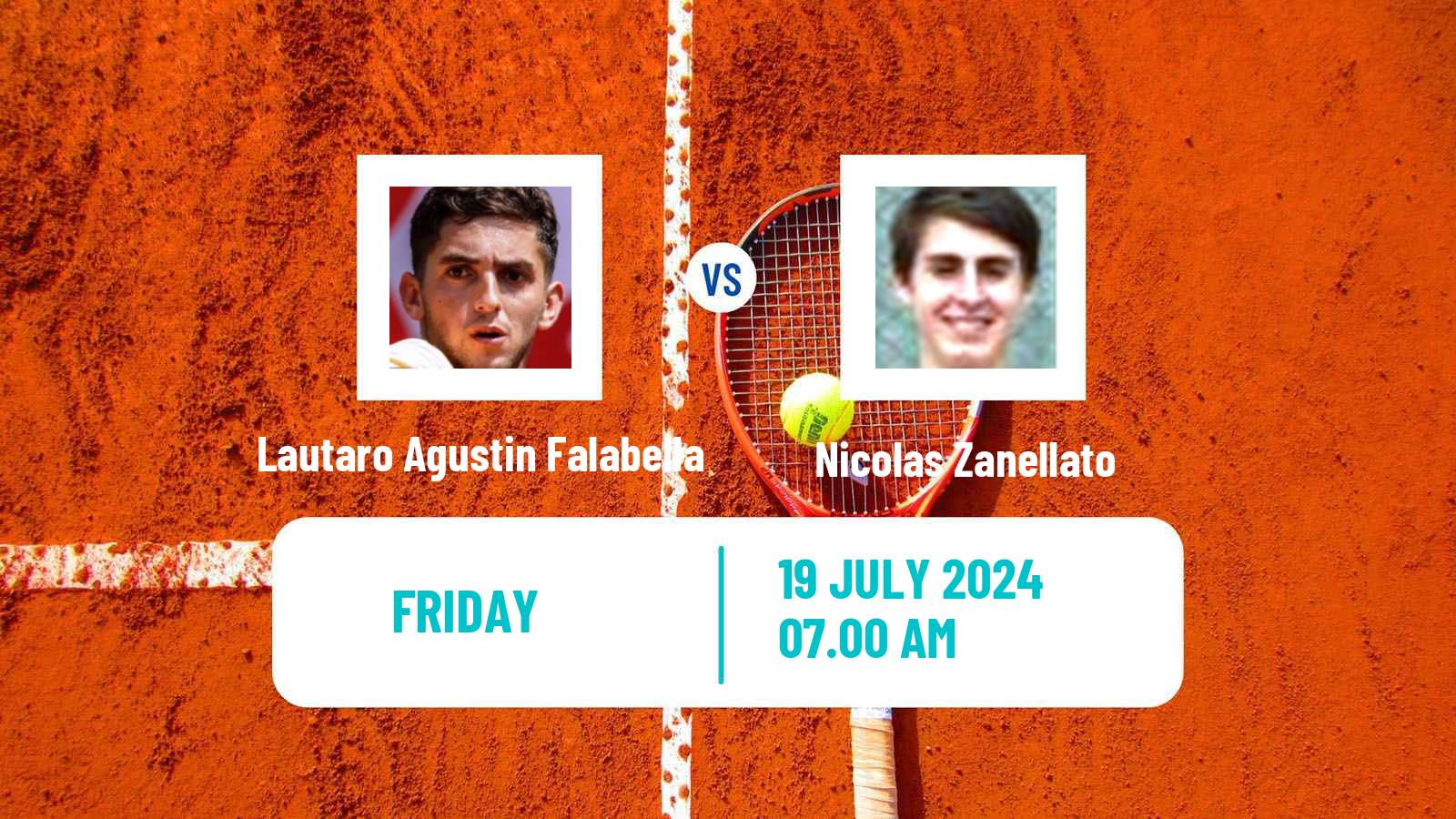 Tennis ITF M15 Uslar Men Lautaro Agustin Falabella - Nicolas Zanellato