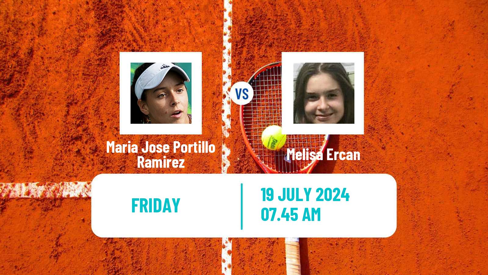 Tennis ITF W100 Vitoria Gasteiz Women Maria Jose Portillo Ramirez - Melisa Ercan