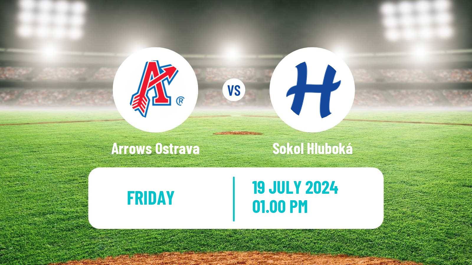 Baseball Czech Extraliga Baseball Arrows Ostrava - Sokol Hluboká