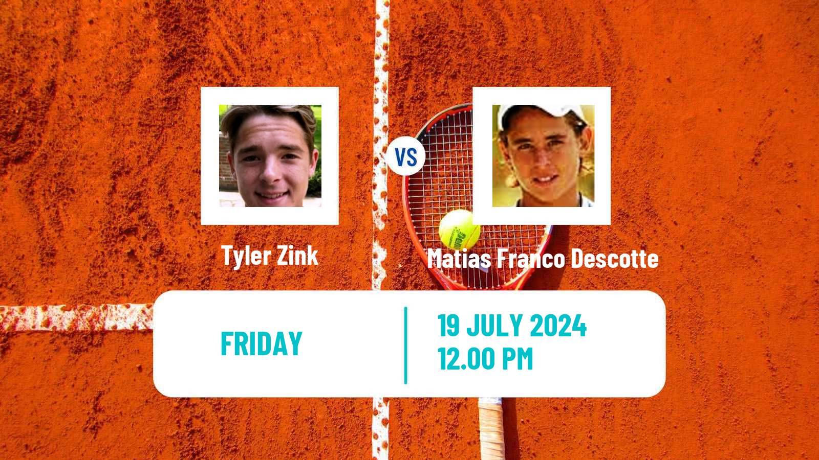 Tennis ITF M15 Rochester Ny Men Tyler Zink - Matias Franco Descotte