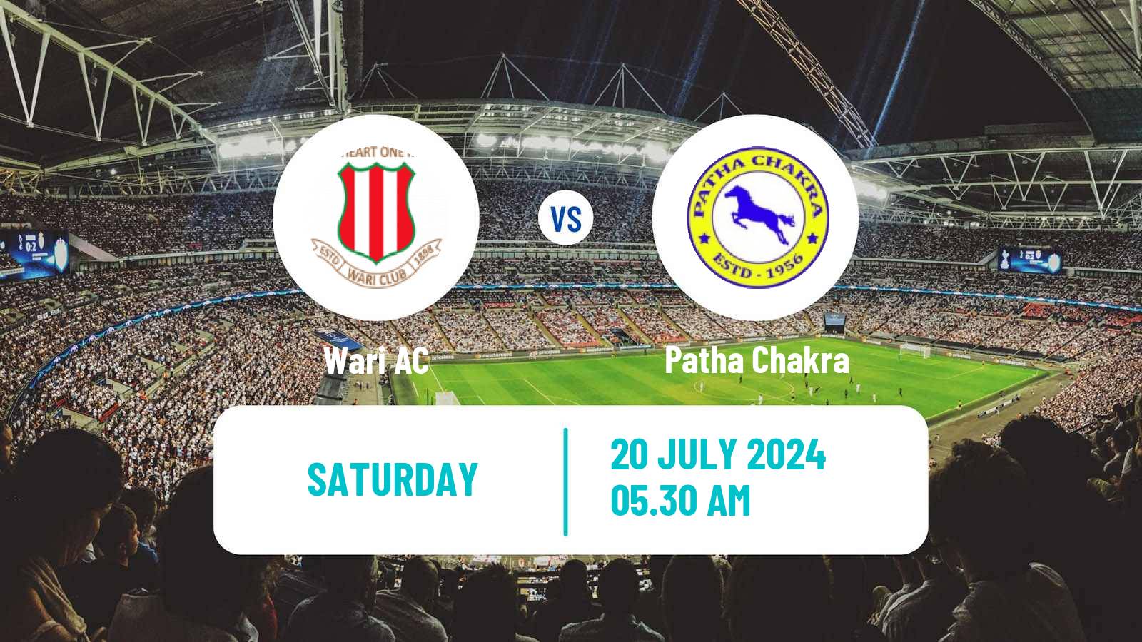 Soccer Calcutta Premier Division Wari - Patha Chakra