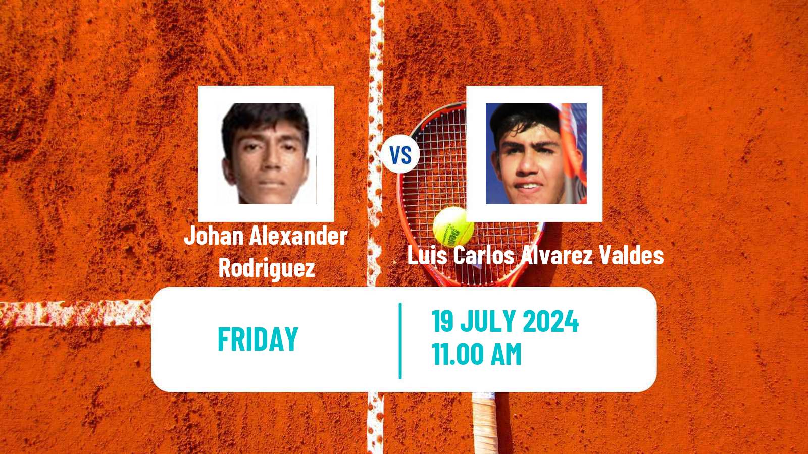 Tennis ITF M15 Huamantla Men Johan Alexander Rodriguez - Luis Carlos Alvarez Valdes