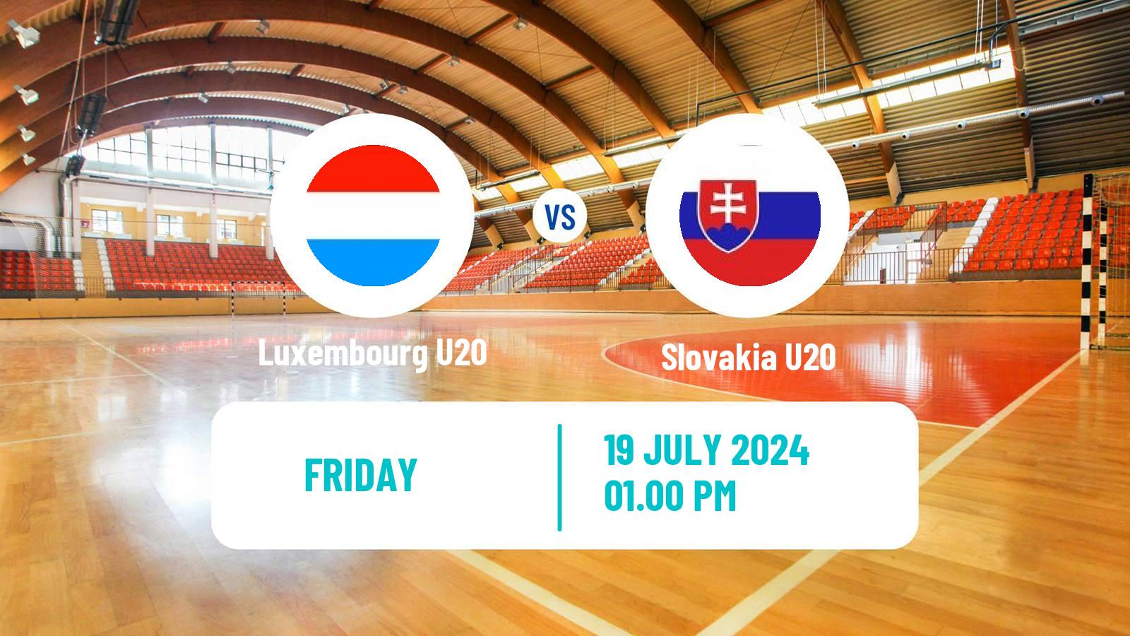 Handball European Championship U20 B Handball Luxembourg U20 - Slovakia U20