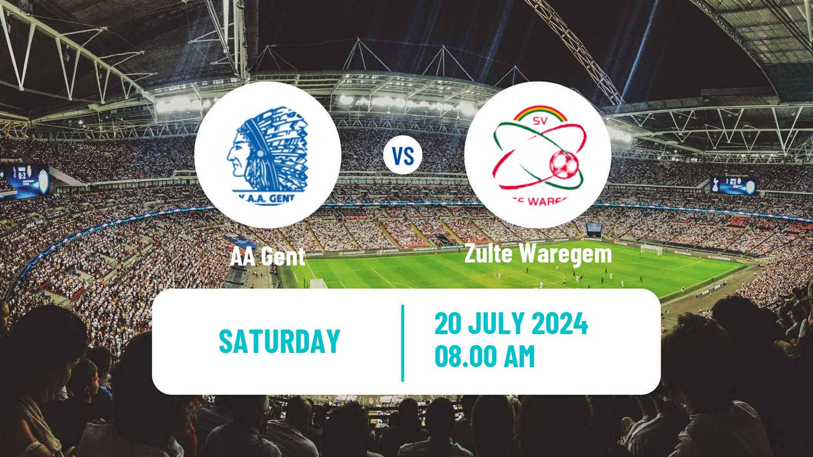 Soccer Club Friendly Gent - Zulte Waregem