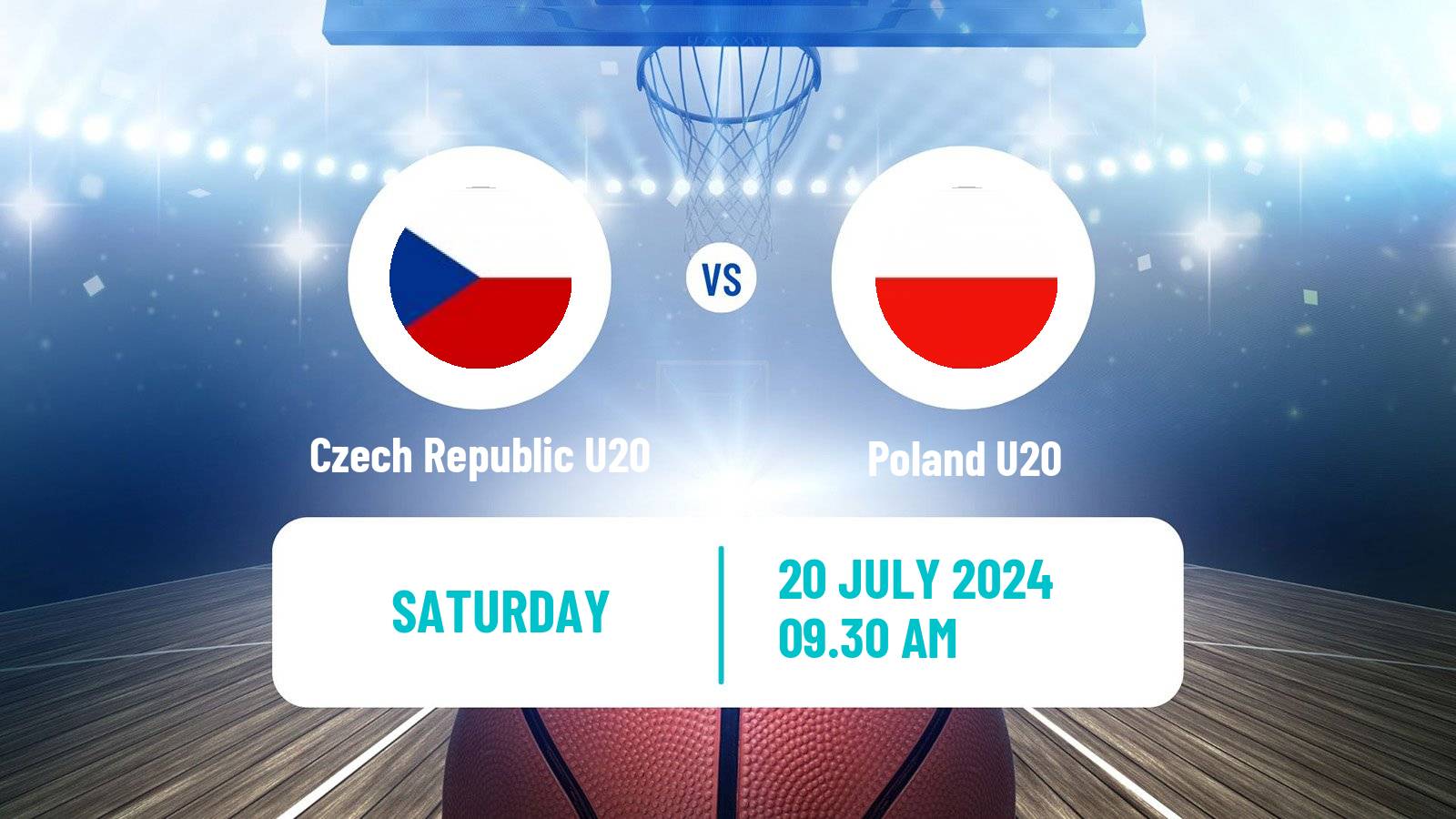 Basketball EuroBasket U20 Czech Republic U20 - Poland U20