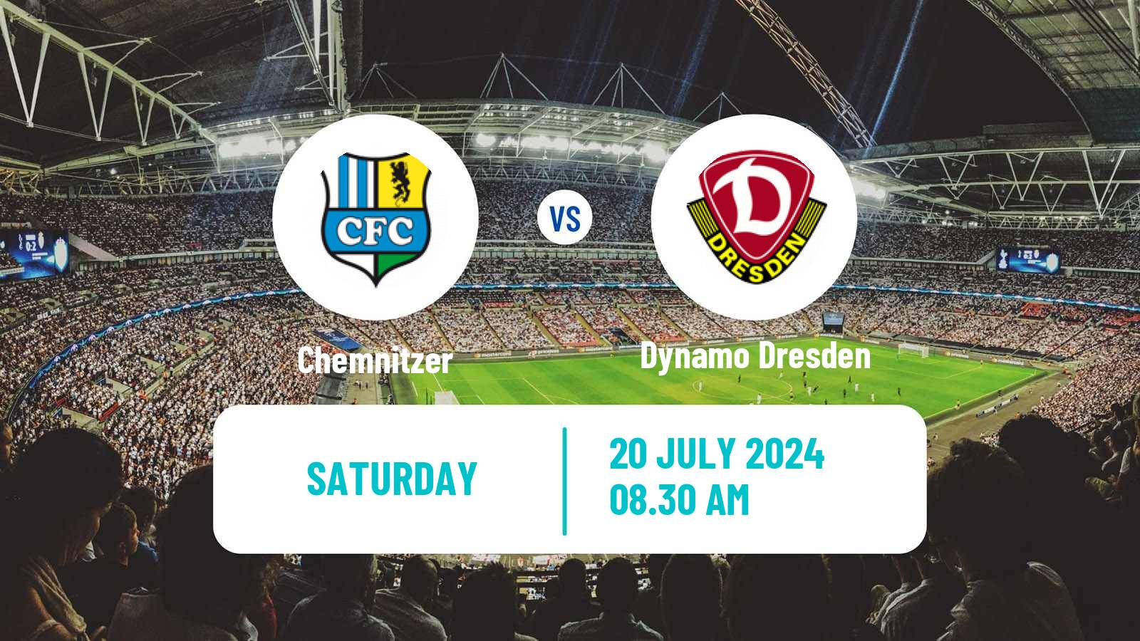 Soccer Club Friendly Chemnitzer - Dynamo Dresden