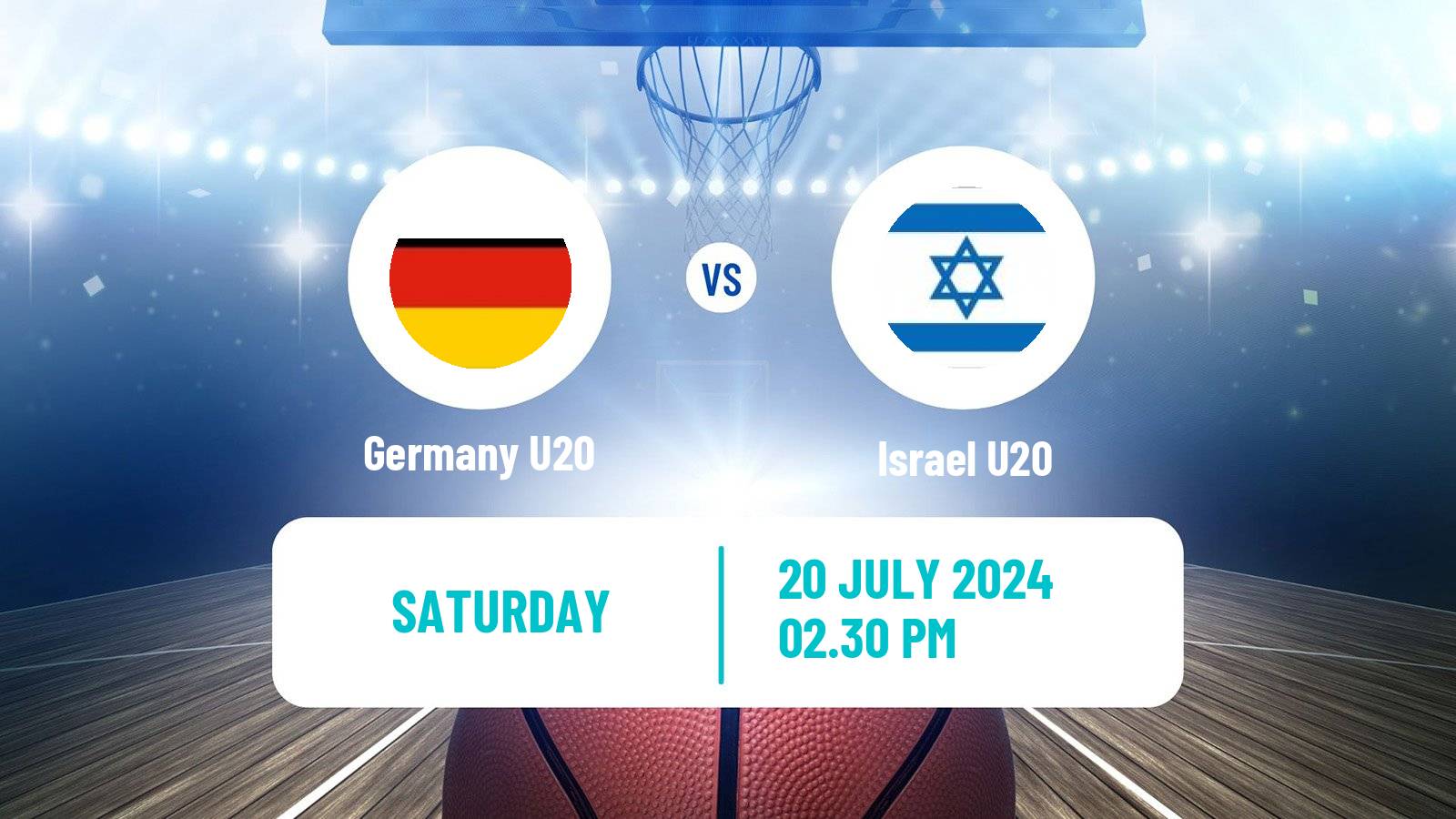 Basketball EuroBasket U20 Germany U20 - Israel U20