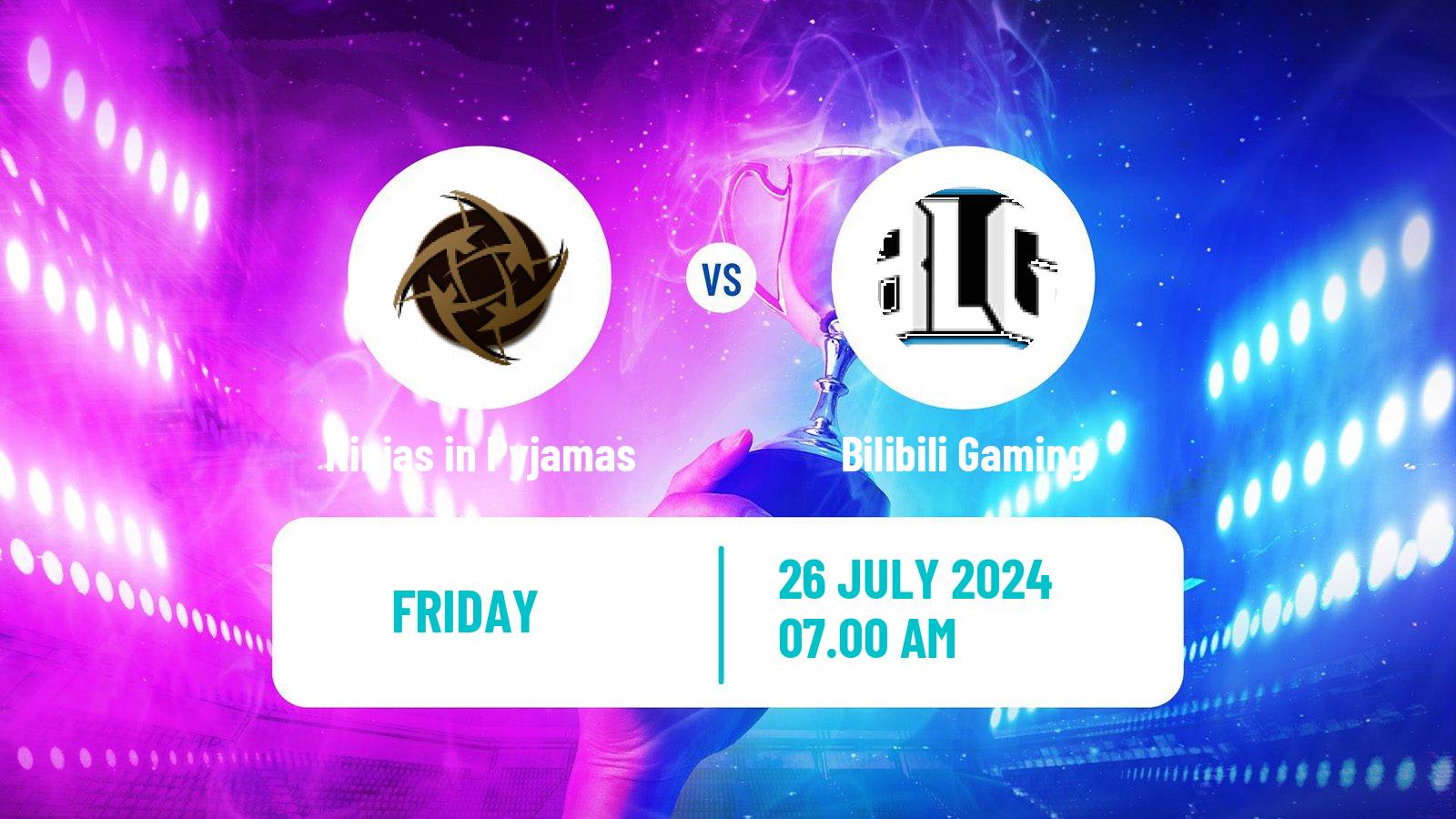 Esports League Of Legends Lpl Ninjas in Pyjamas - Bilibili Gaming