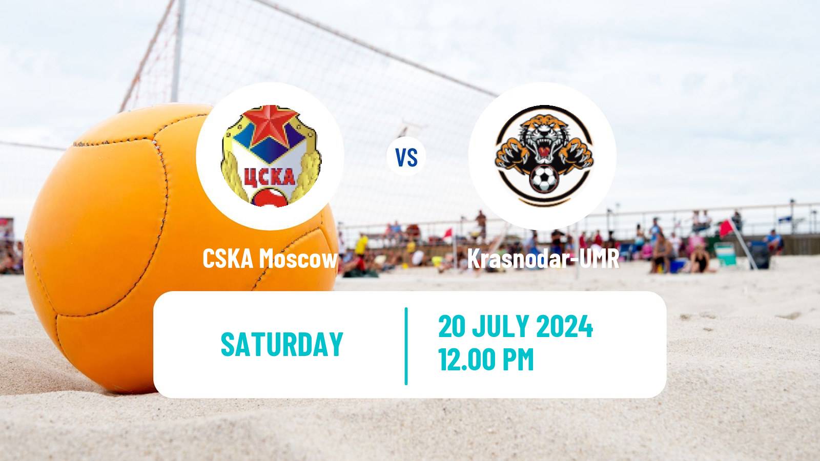 Beach soccer Superliga CSKA Moscow - Krasnodar-UMR