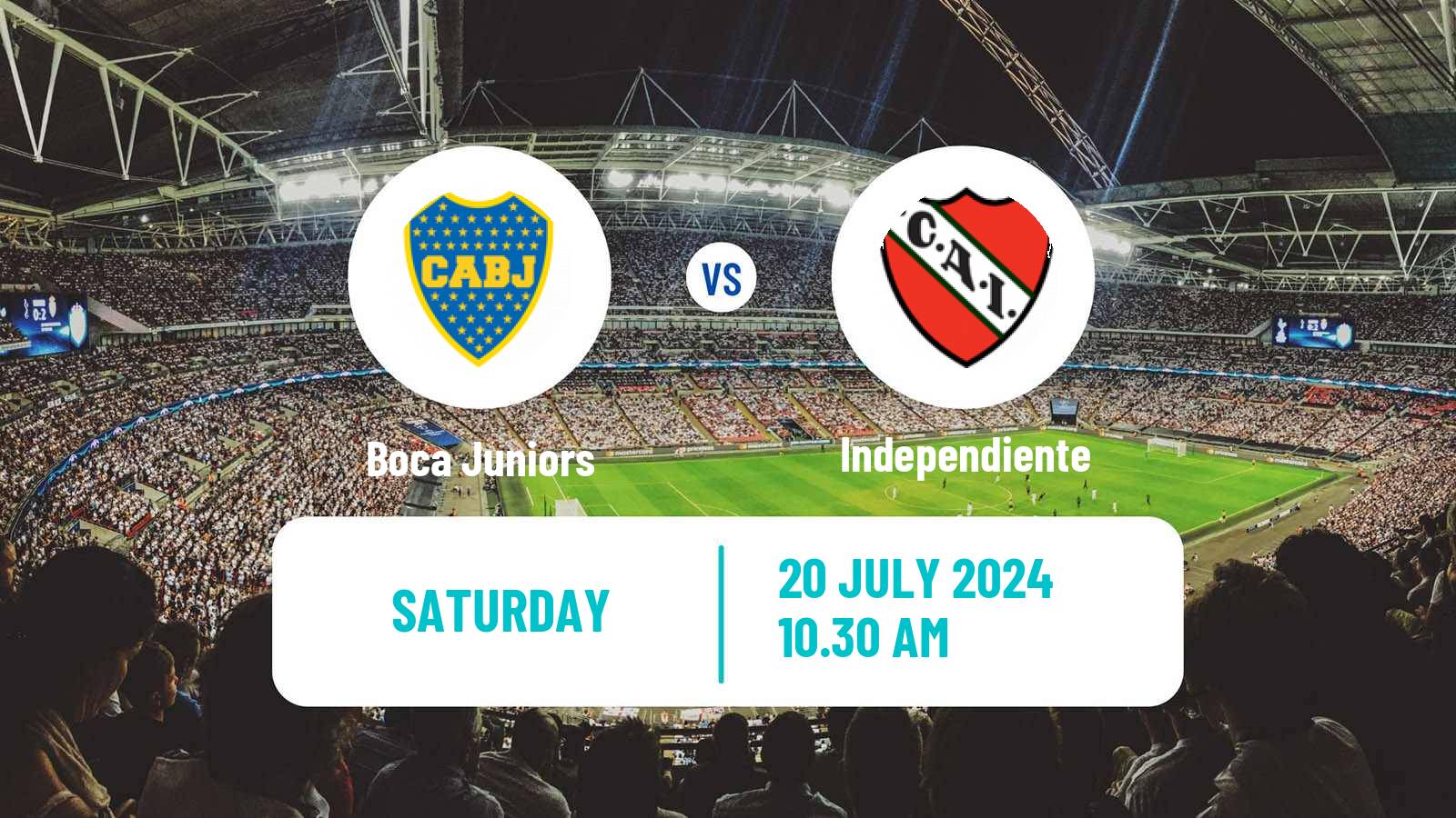 Soccer Argentinian Primera A Women Boca Juniors - Independiente