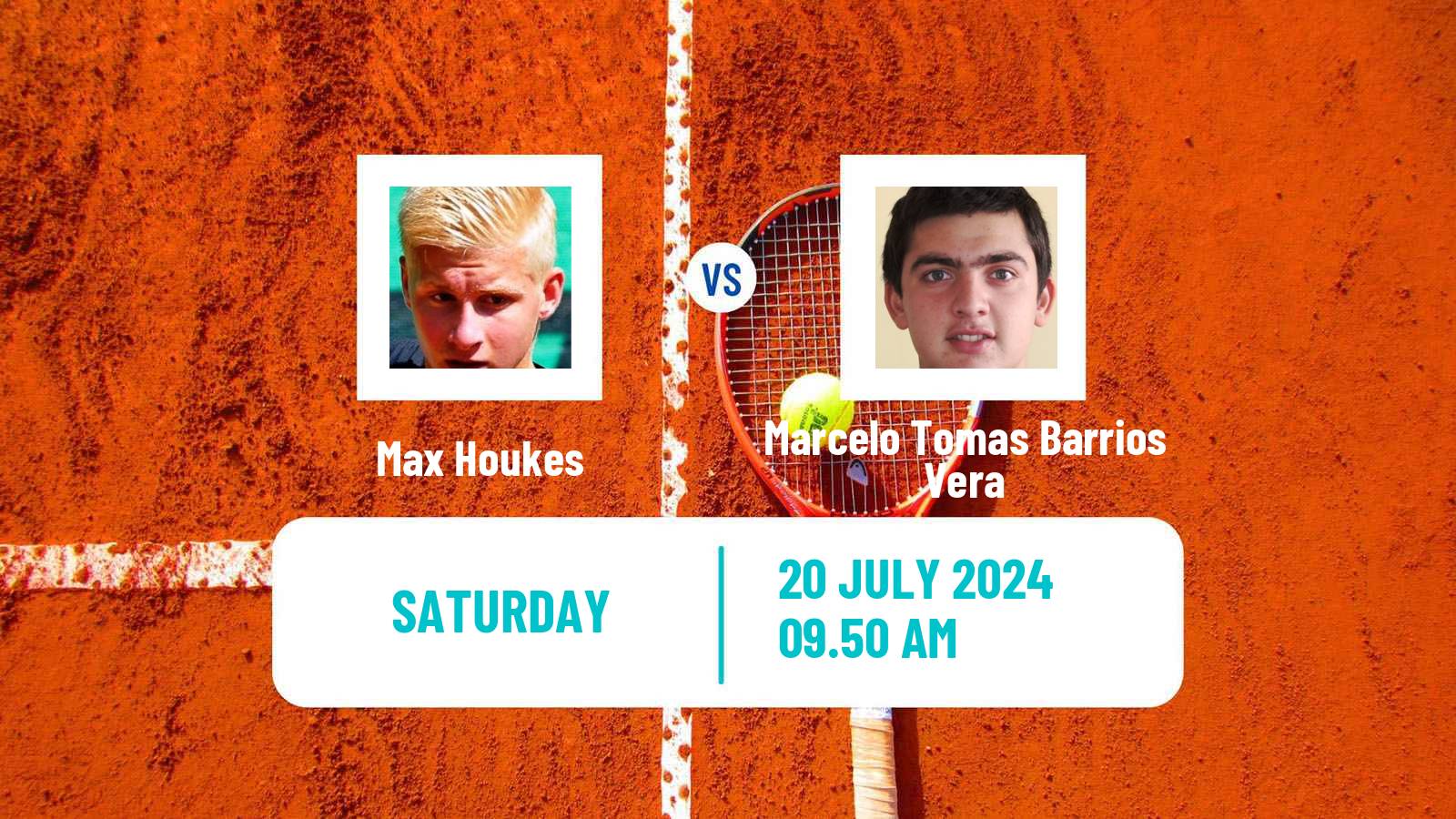 Tennis Amersfoort Challenger Men Max Houkes - Marcelo Tomas Barrios Vera