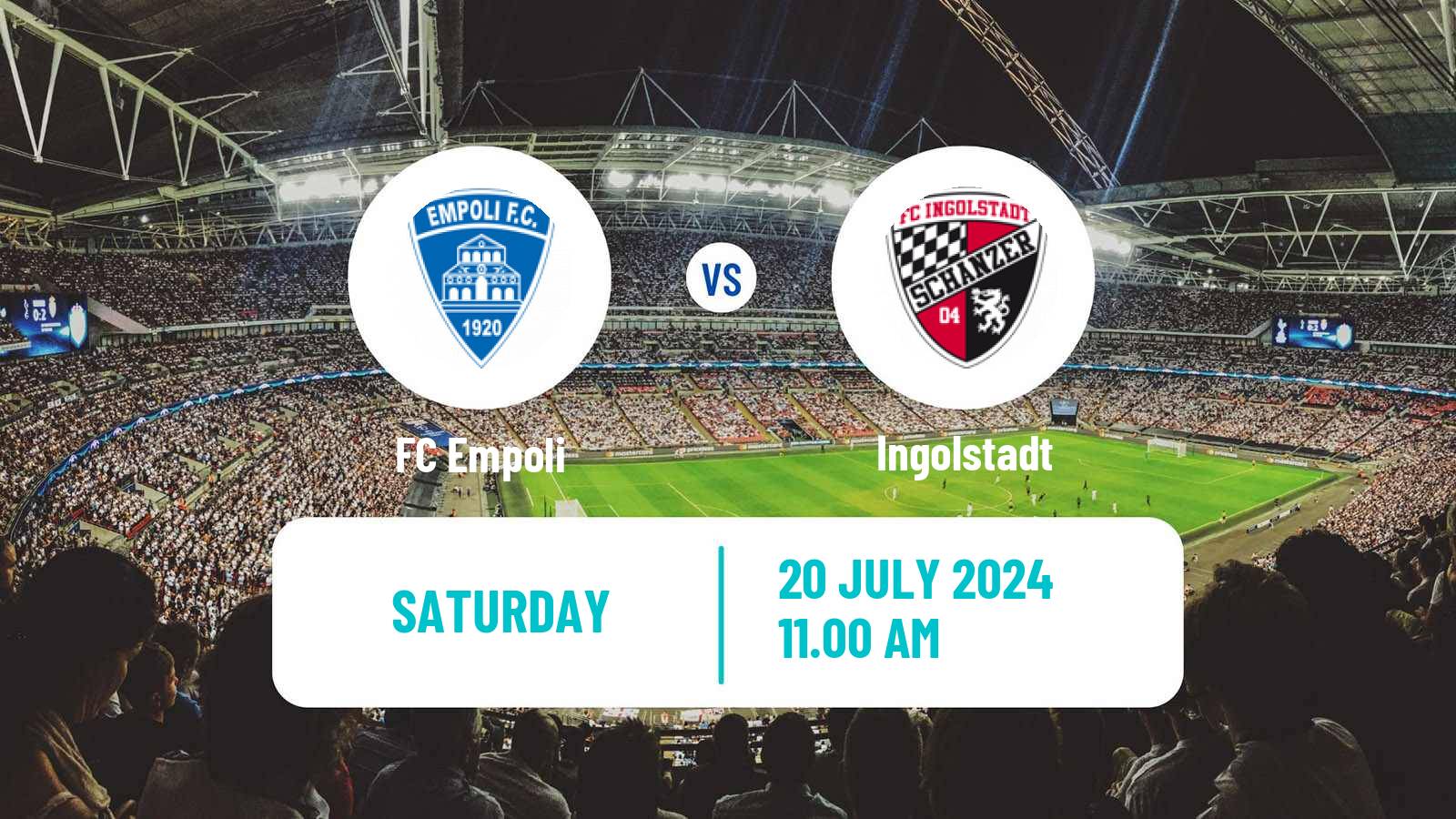 Soccer Club Friendly Empoli - Ingolstadt