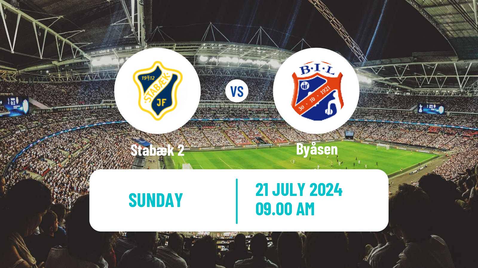 Soccer Norwegian Division 3 - Group 4 Stabæk 2 - Byåsen