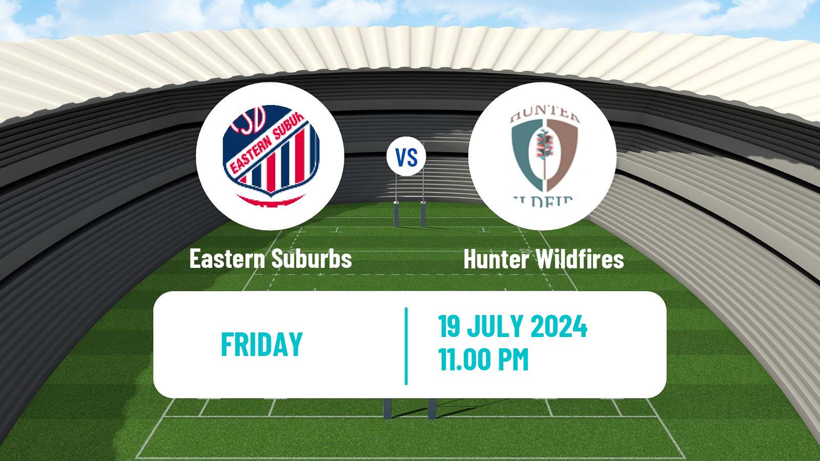 Rugby union Australian Shute Shield Eastern Suburbs - Hunter Wildfires